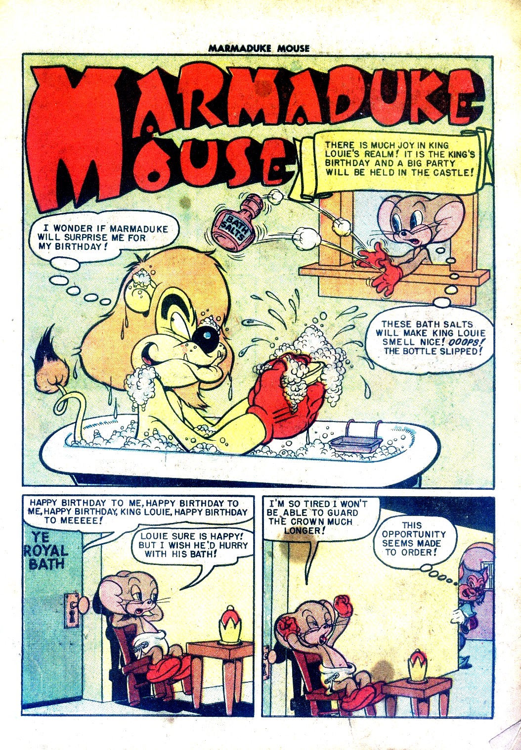 Read online Marmaduke Mouse comic -  Issue #17 - 3
