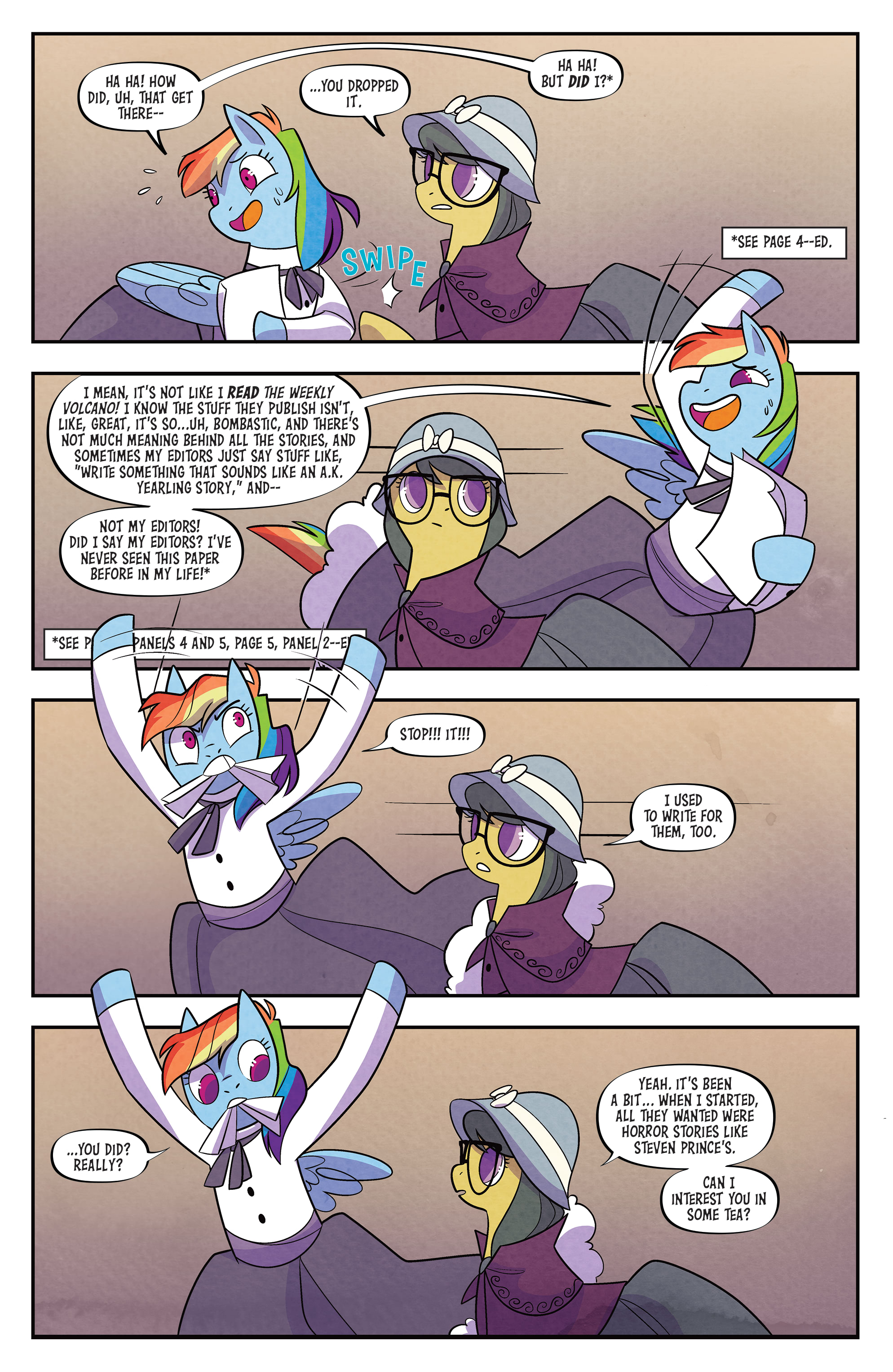 Read online My Little Pony: Classics Reimagined - Little Fillies comic -  Issue #4 - 8