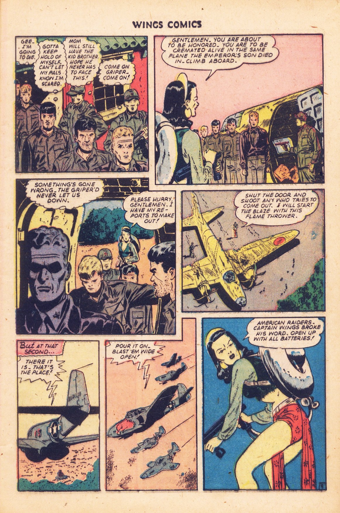 Read online Wings Comics comic -  Issue #58 - 11