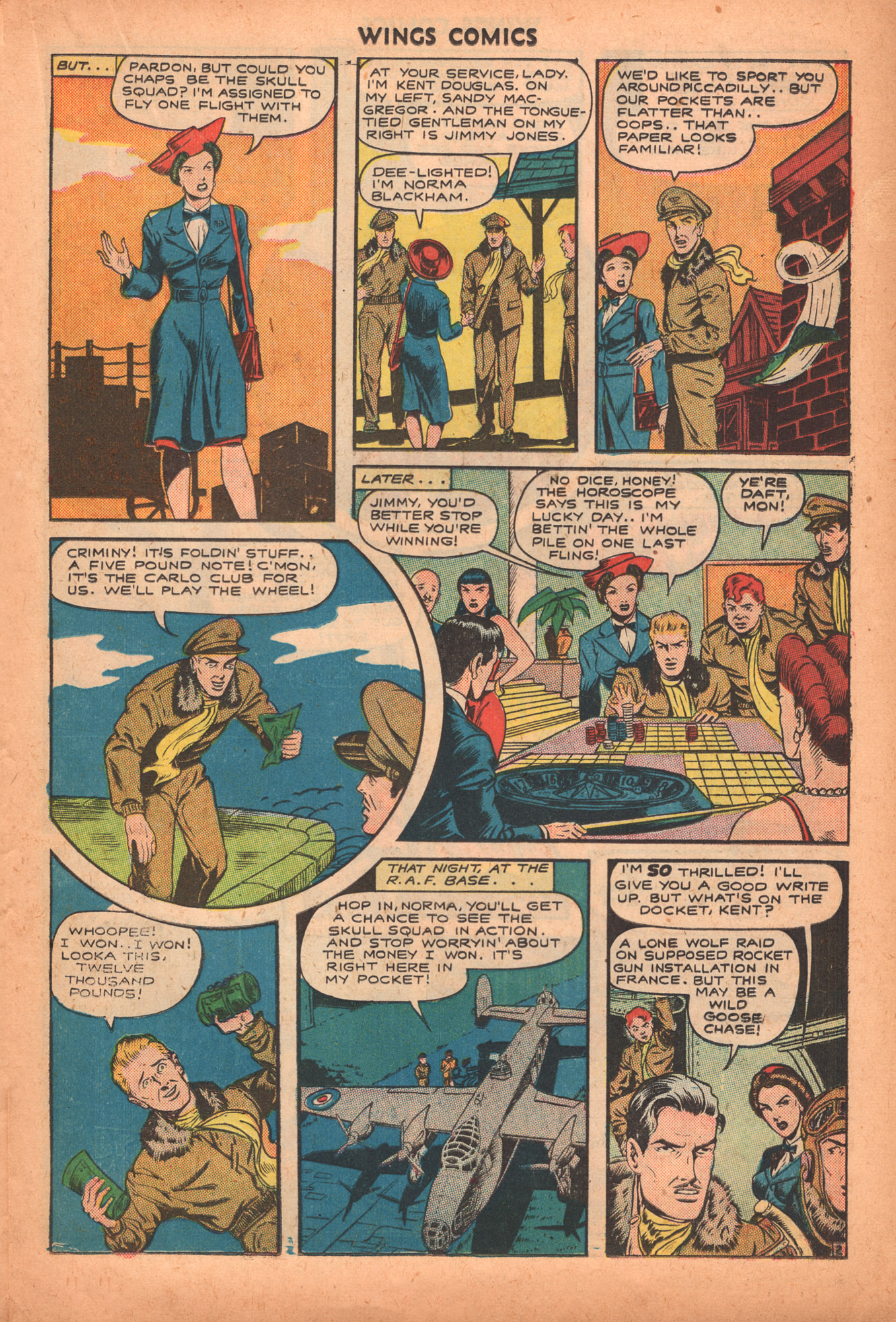 Read online Wings Comics comic -  Issue #48 - 29