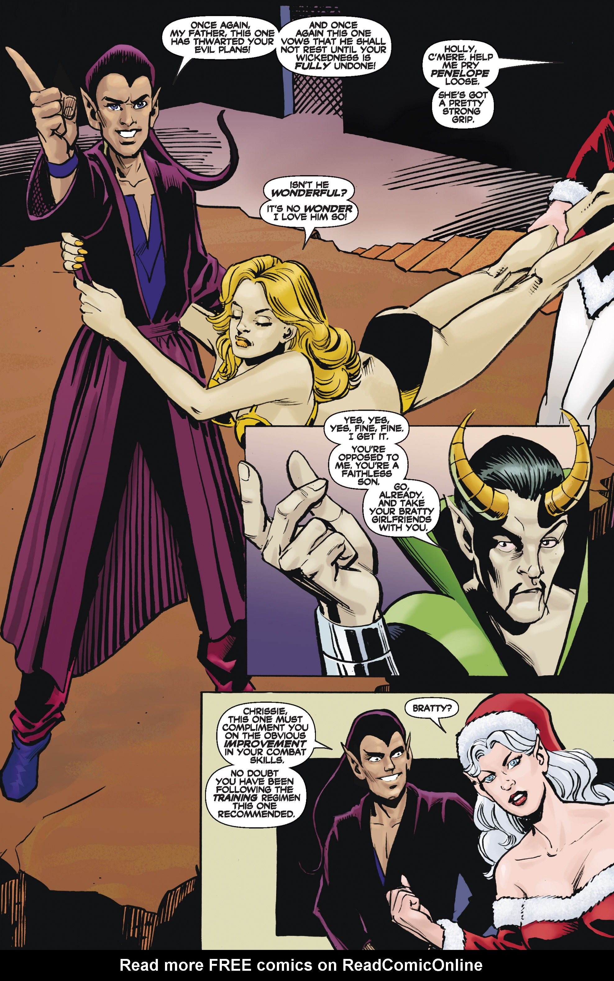 Read online The Adventures of Chrissie Claus comic -  Issue #4 - 16