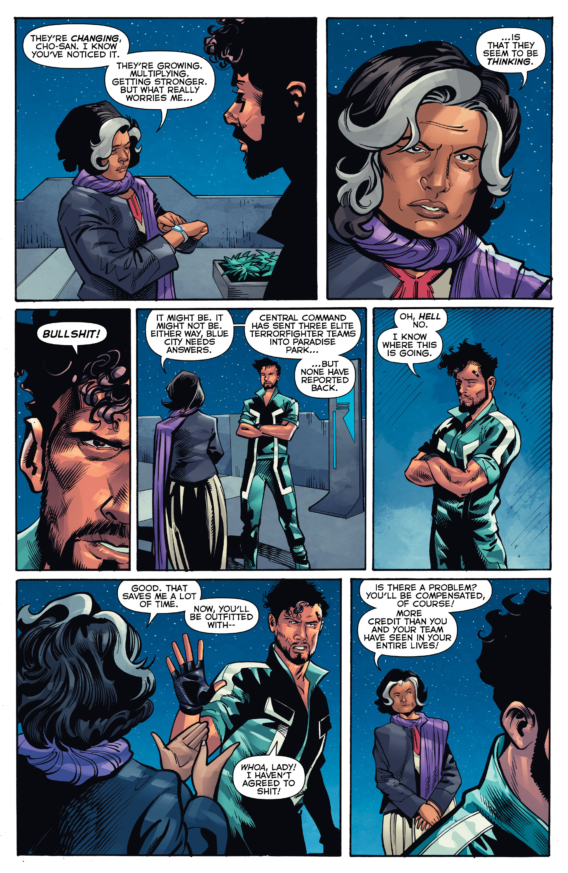 Read online Terrorwar comic -  Issue #3 - 19