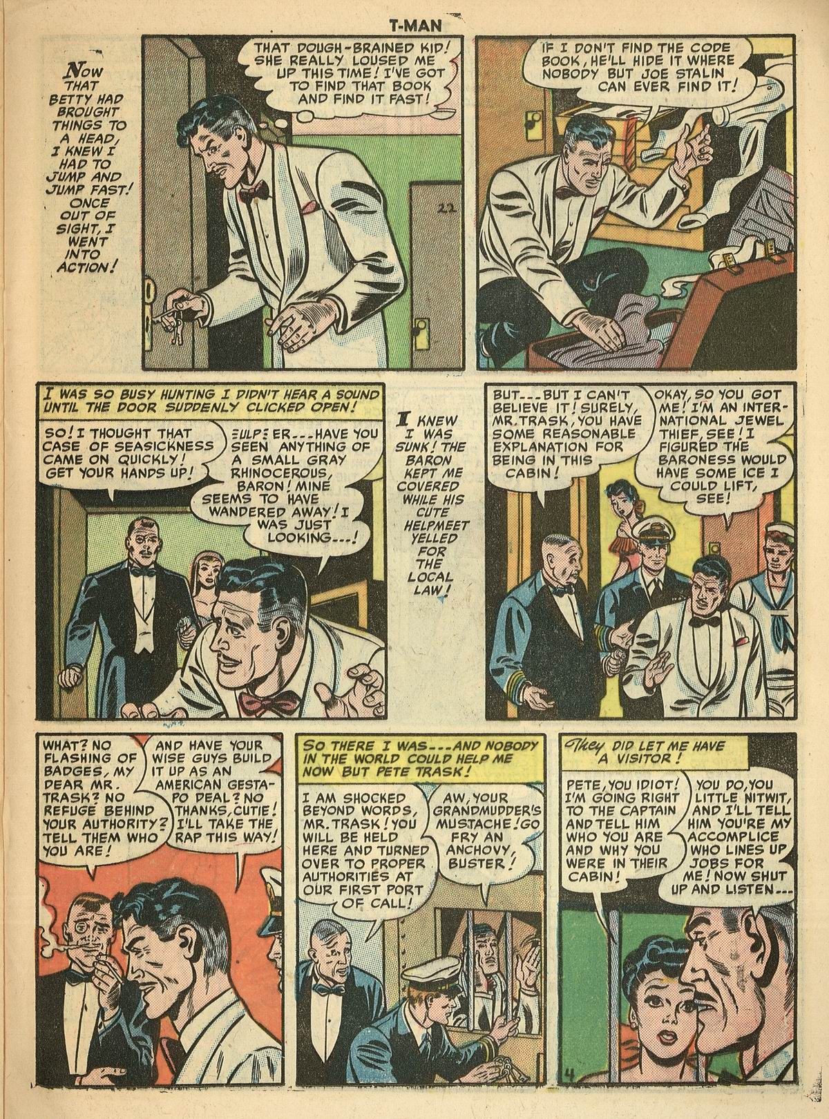 Read online T-Man: World Wide Trouble Shooter comic -  Issue #1 - 21