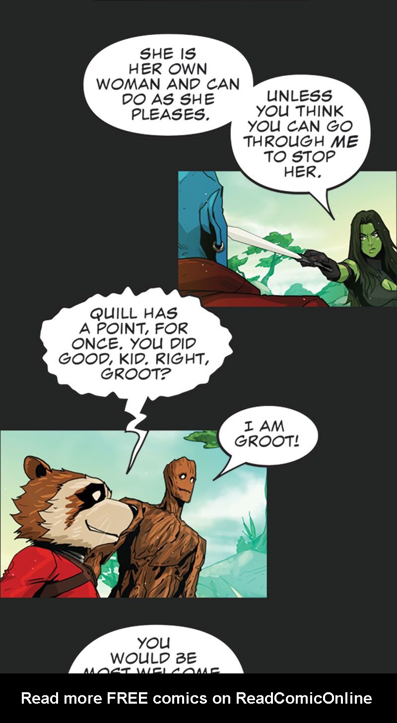 Read online Guardians of the Galaxy: The Jewel of Death Infinity Comic comic -  Issue #4 - 104