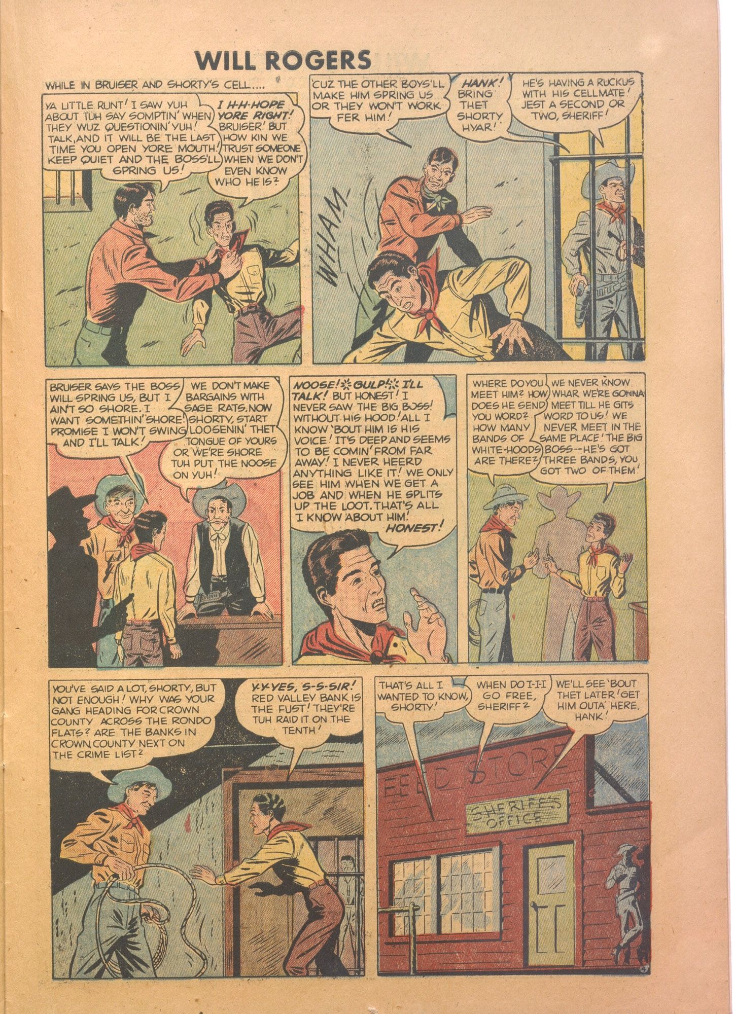 Read online Will Rogers Western comic -  Issue #2 - 27