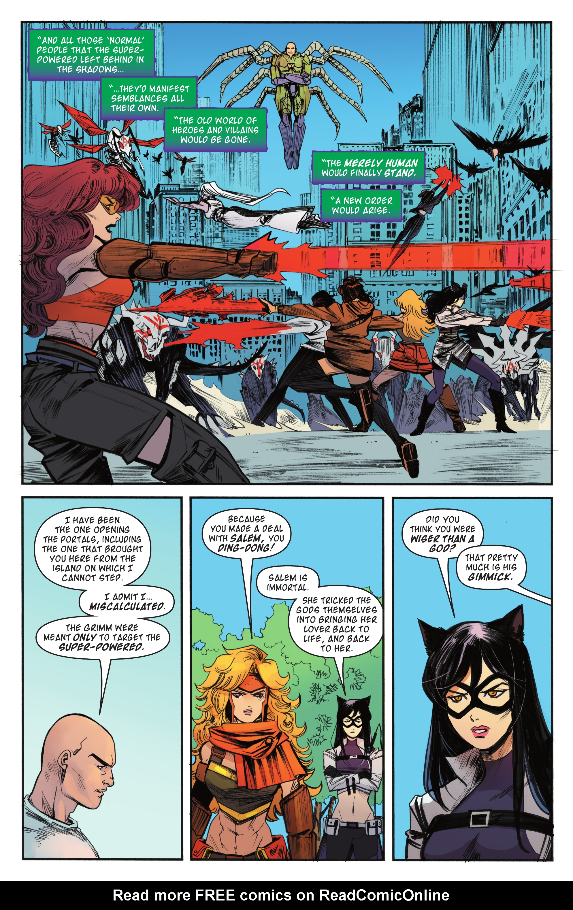 Read online DC/RWBY comic -  Issue #4 - 17