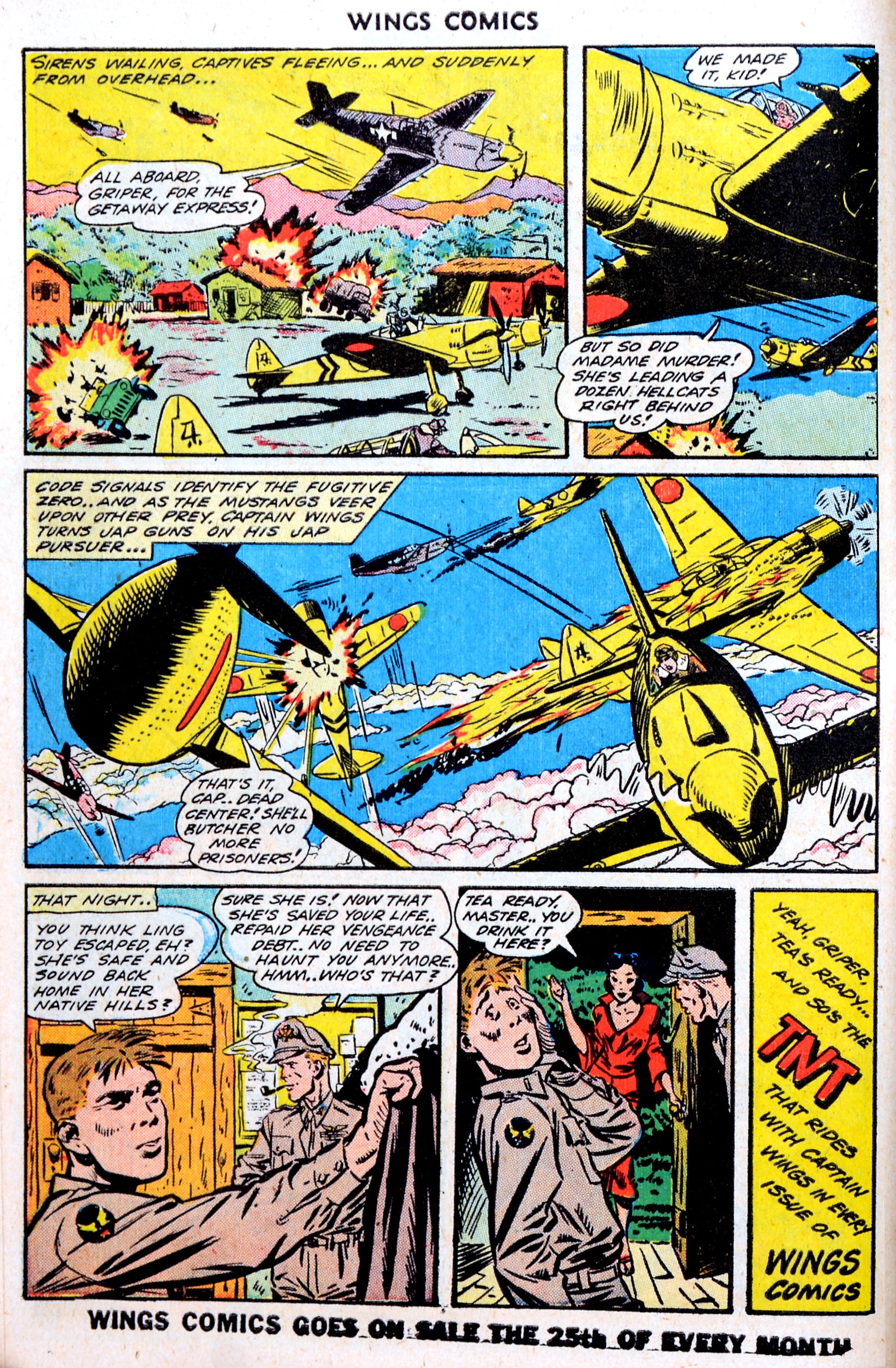 Read online Wings Comics comic -  Issue #47 - 12