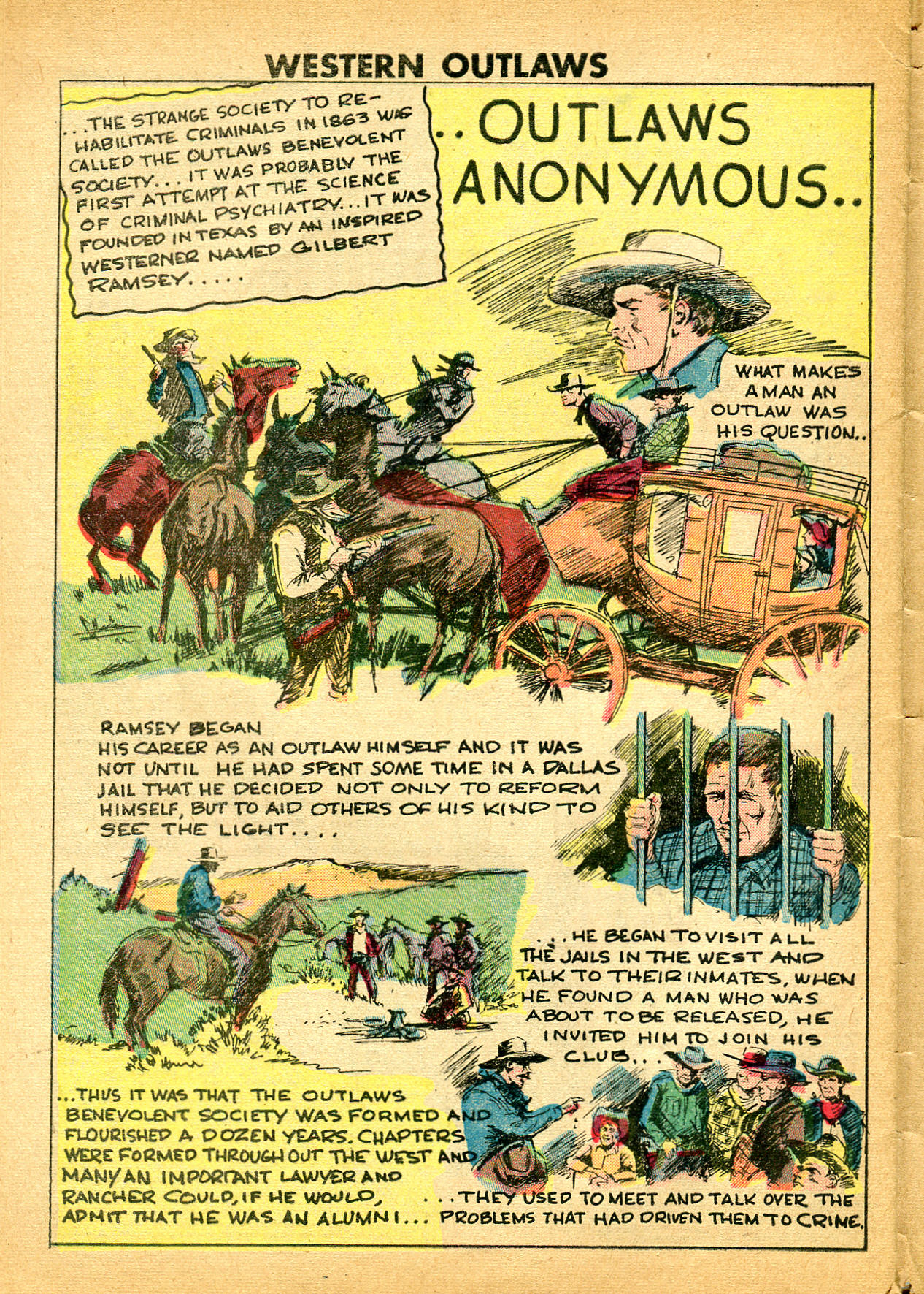Read online Western Outlaws (1948) comic -  Issue #21 - 32