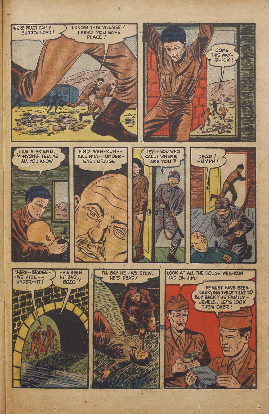 Read online G-I in Battle (1952) comic -  Issue #3 - 23