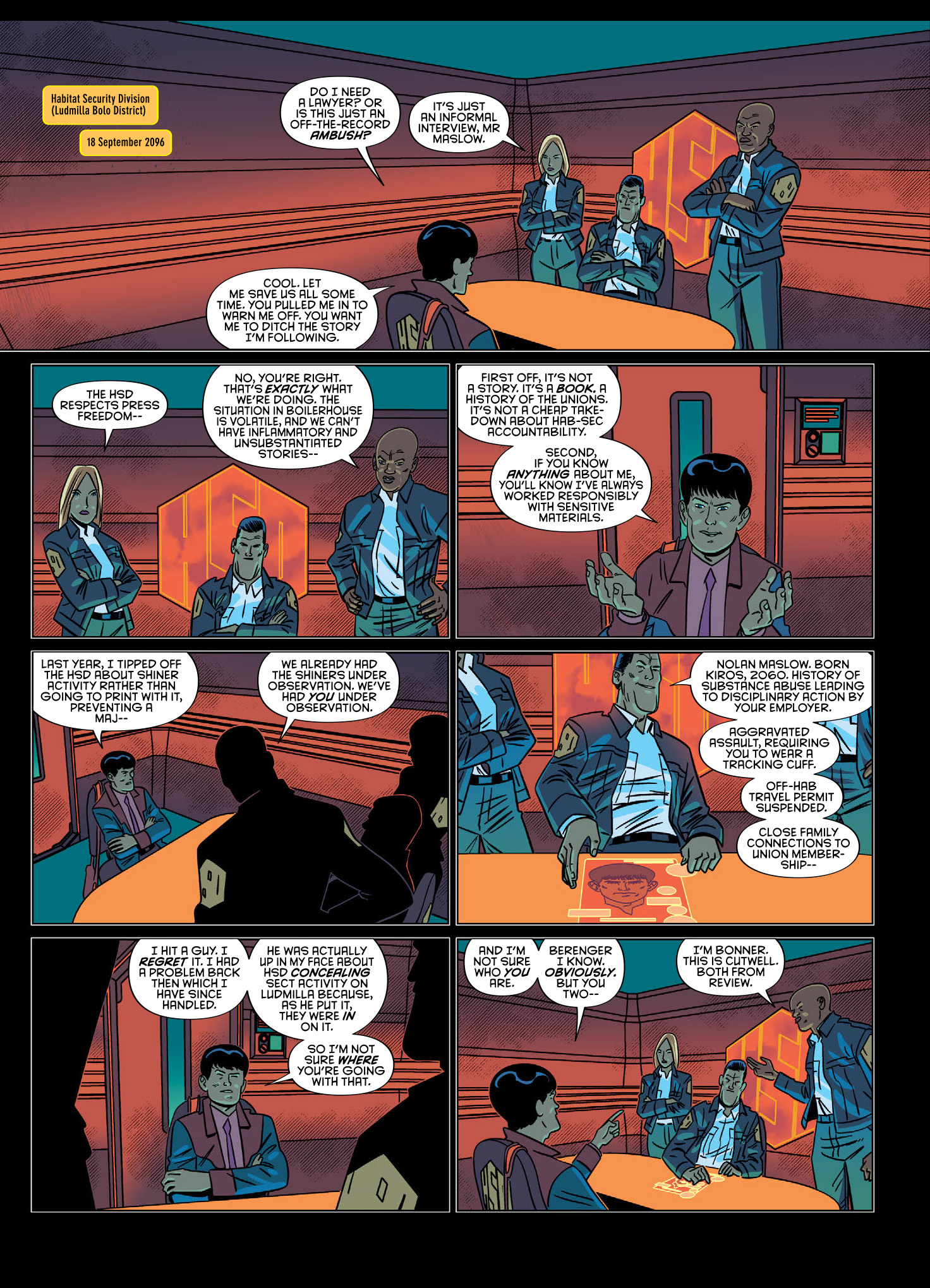 Read online Brink comic -  Issue # TPB 5 - 54