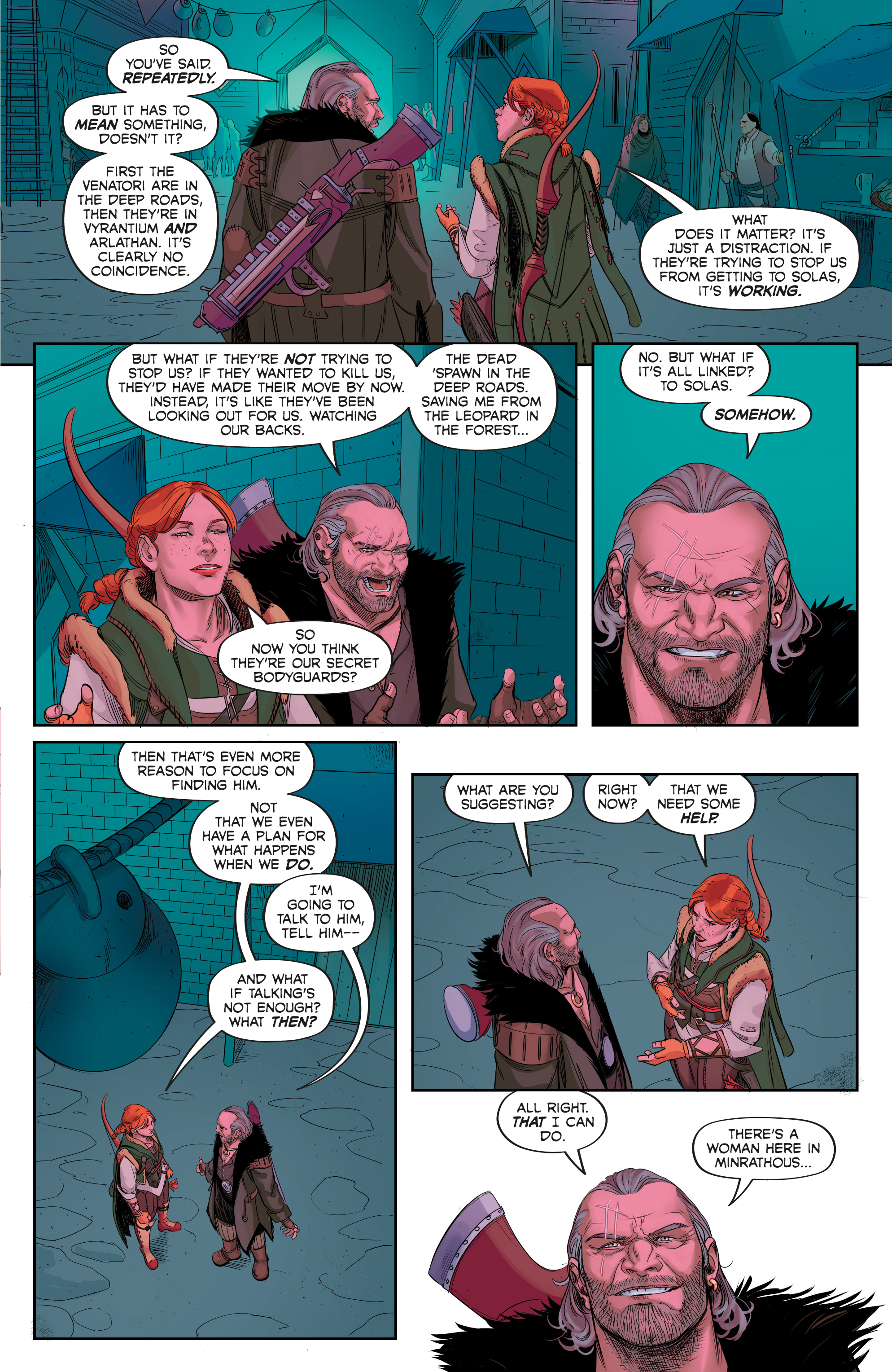 Read online Dragon Age: The Missing comic -  Issue #4 - 5