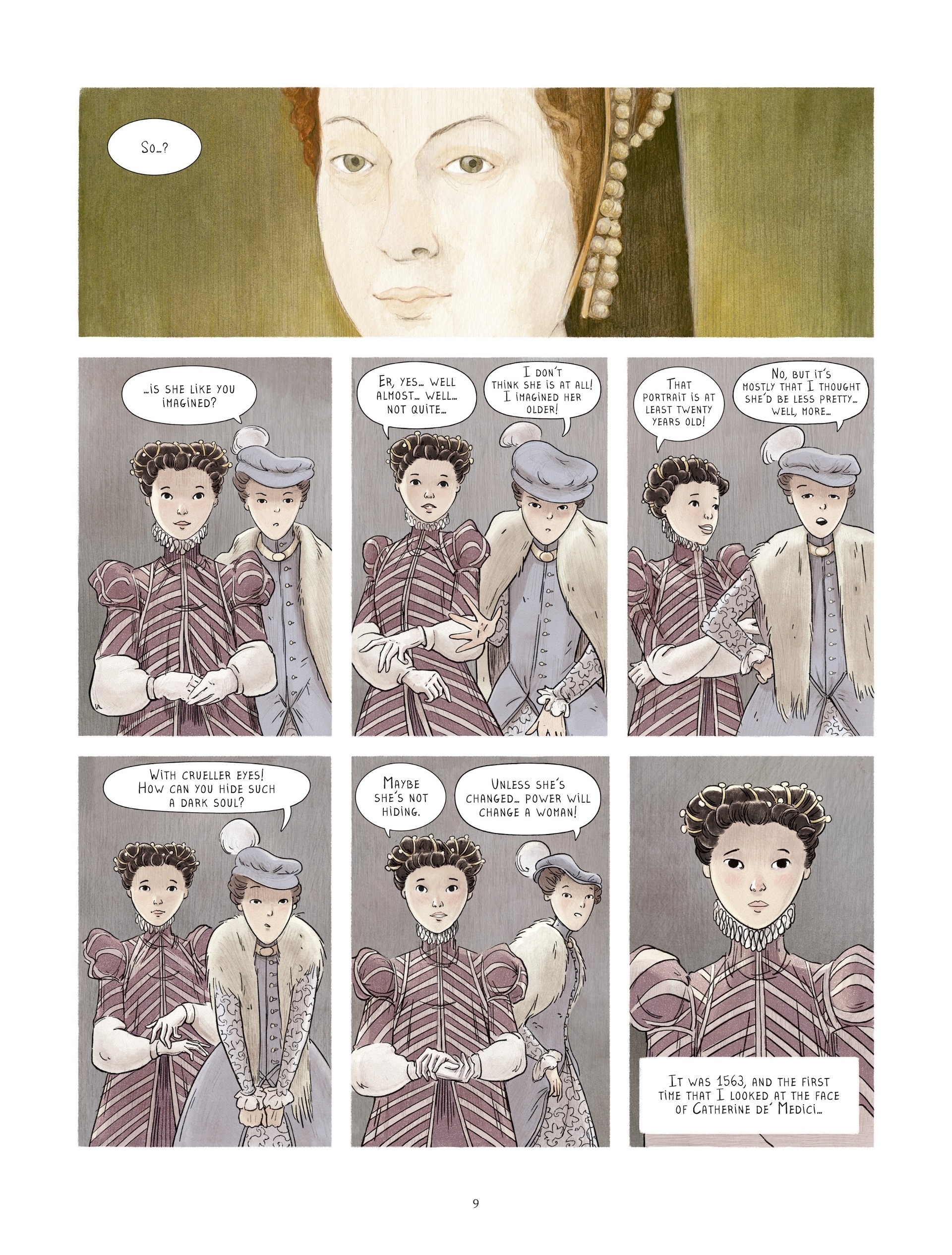 Read online Catherine de' Medici, The Flying Squadron: The Good Girl comic -  Issue # TPB - 9