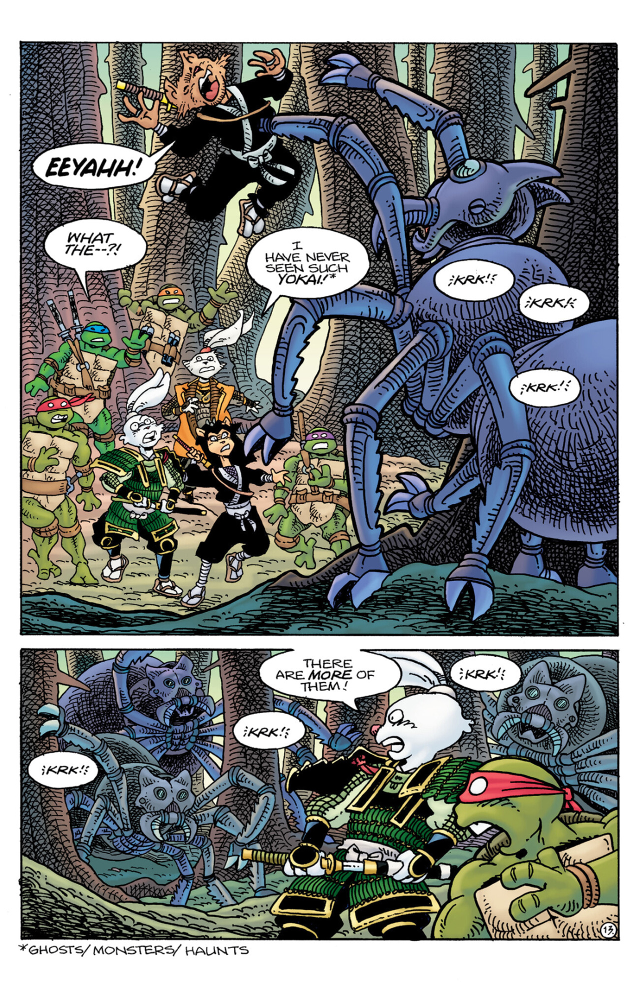 Read online Teenage Mutant Ninja Turtles/Usagi Yojimbo: WhereWhen comic -  Issue #4 - 14