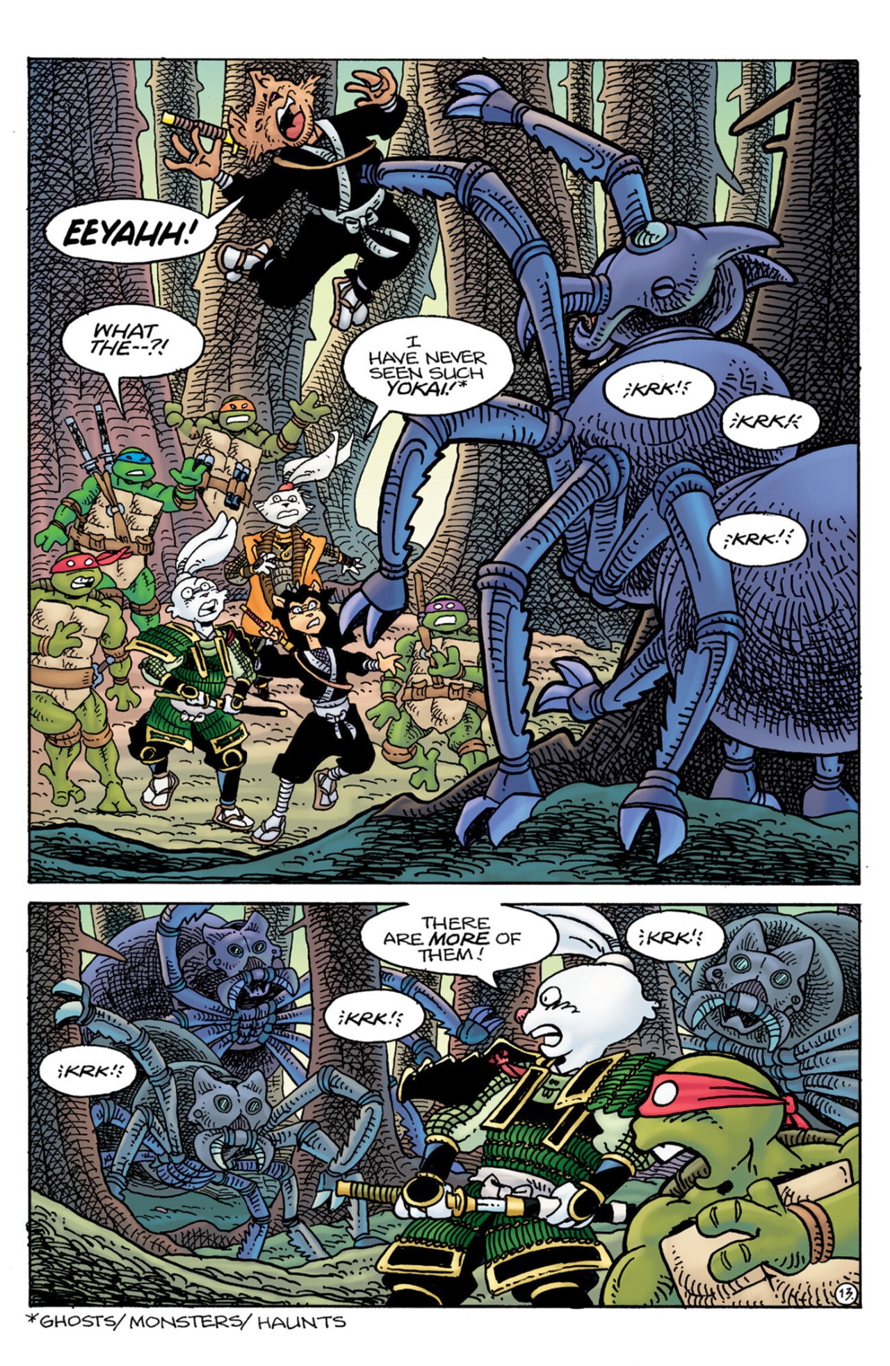 Read online Teenage Mutant Ninja Turtles/Usagi Yojimbo: WhereWhen comic -  Issue #4 - 14