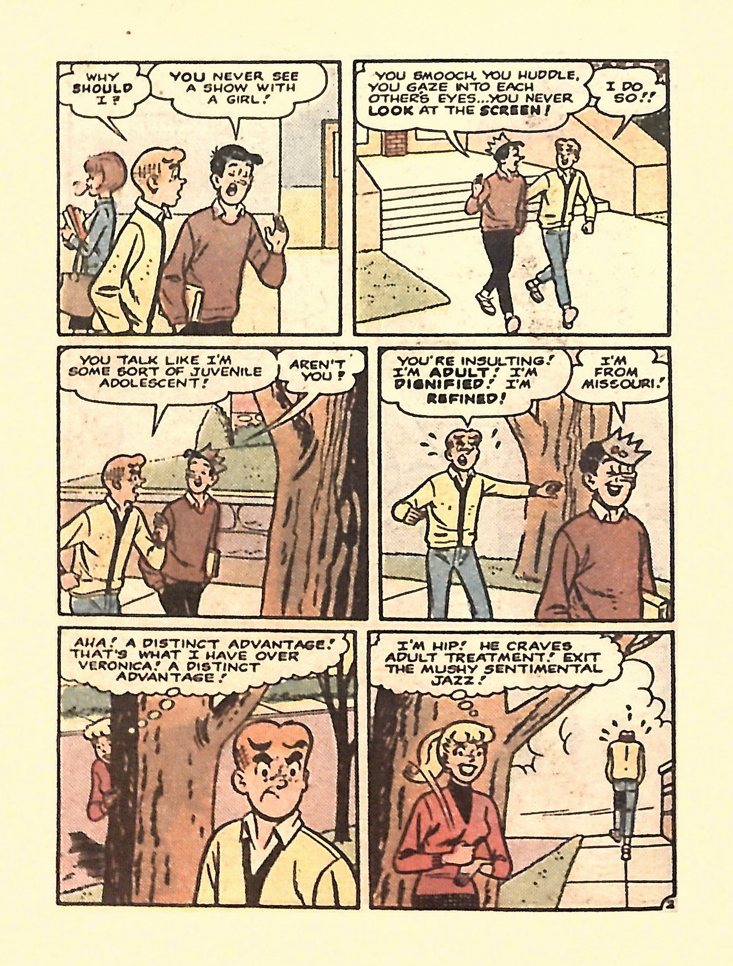Read online Archie...Archie Andrews, Where Are You? Digest Magazine comic -  Issue #3 - 42