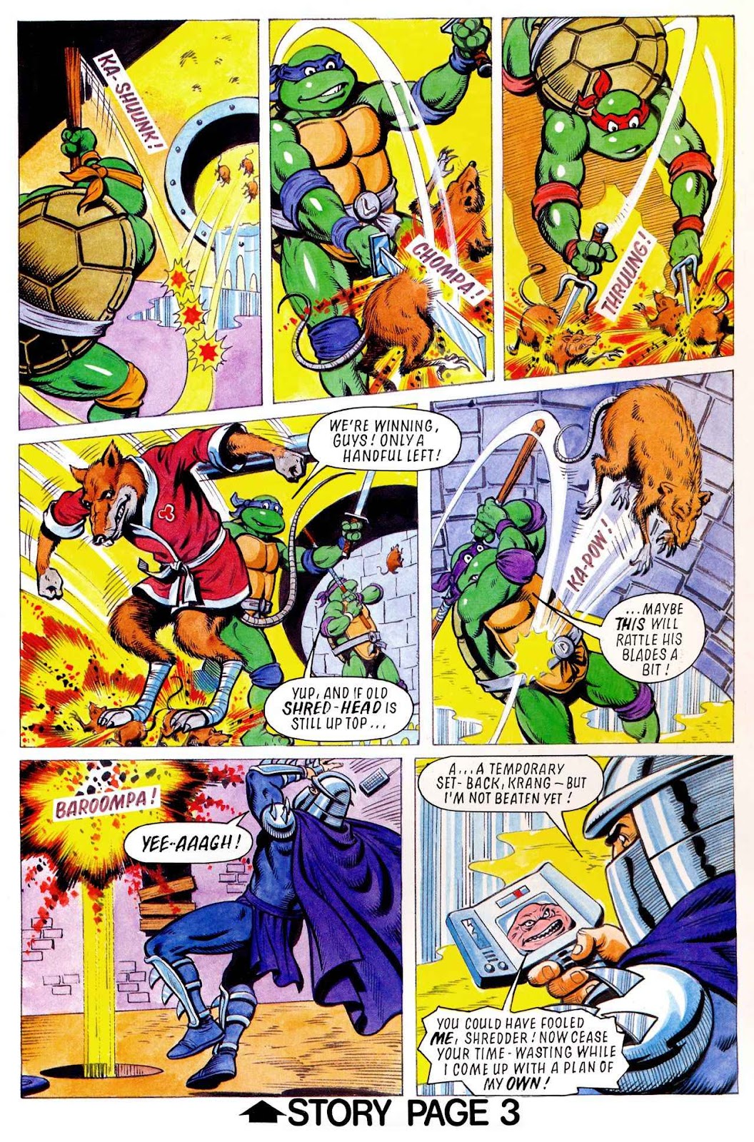 Teenage Mutant Hero Turtles Adventures issue 17 - Page 4