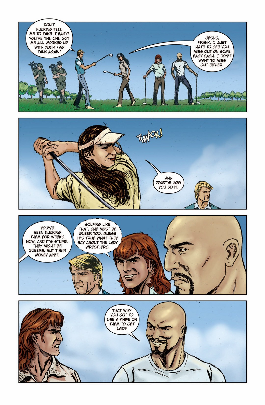 Read online Arcana Studios Presents Swerve comic -  Issue #3 - 4