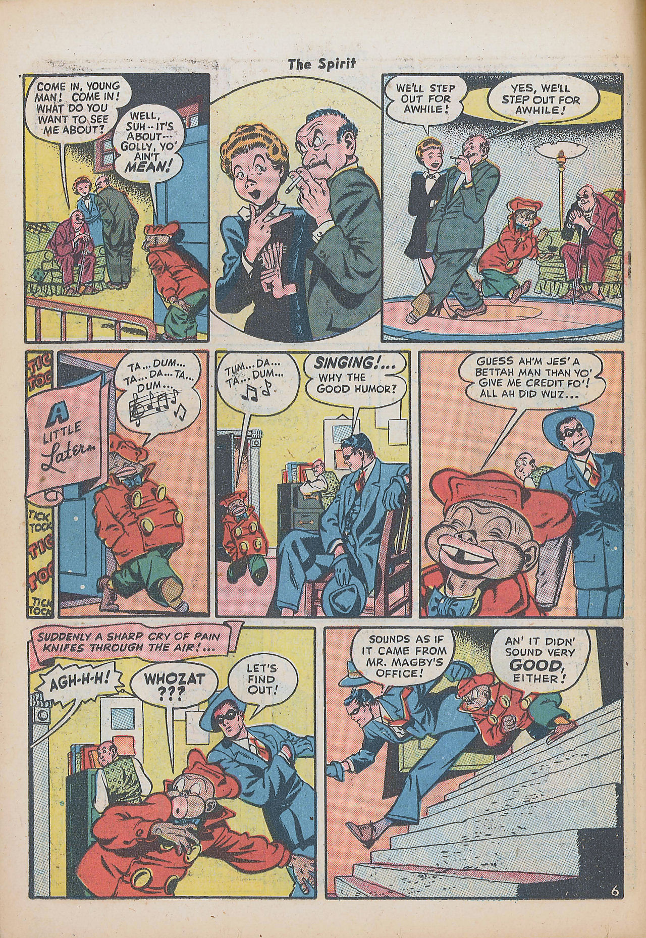 Read online The Spirit (1944) comic -  Issue #9 - 16