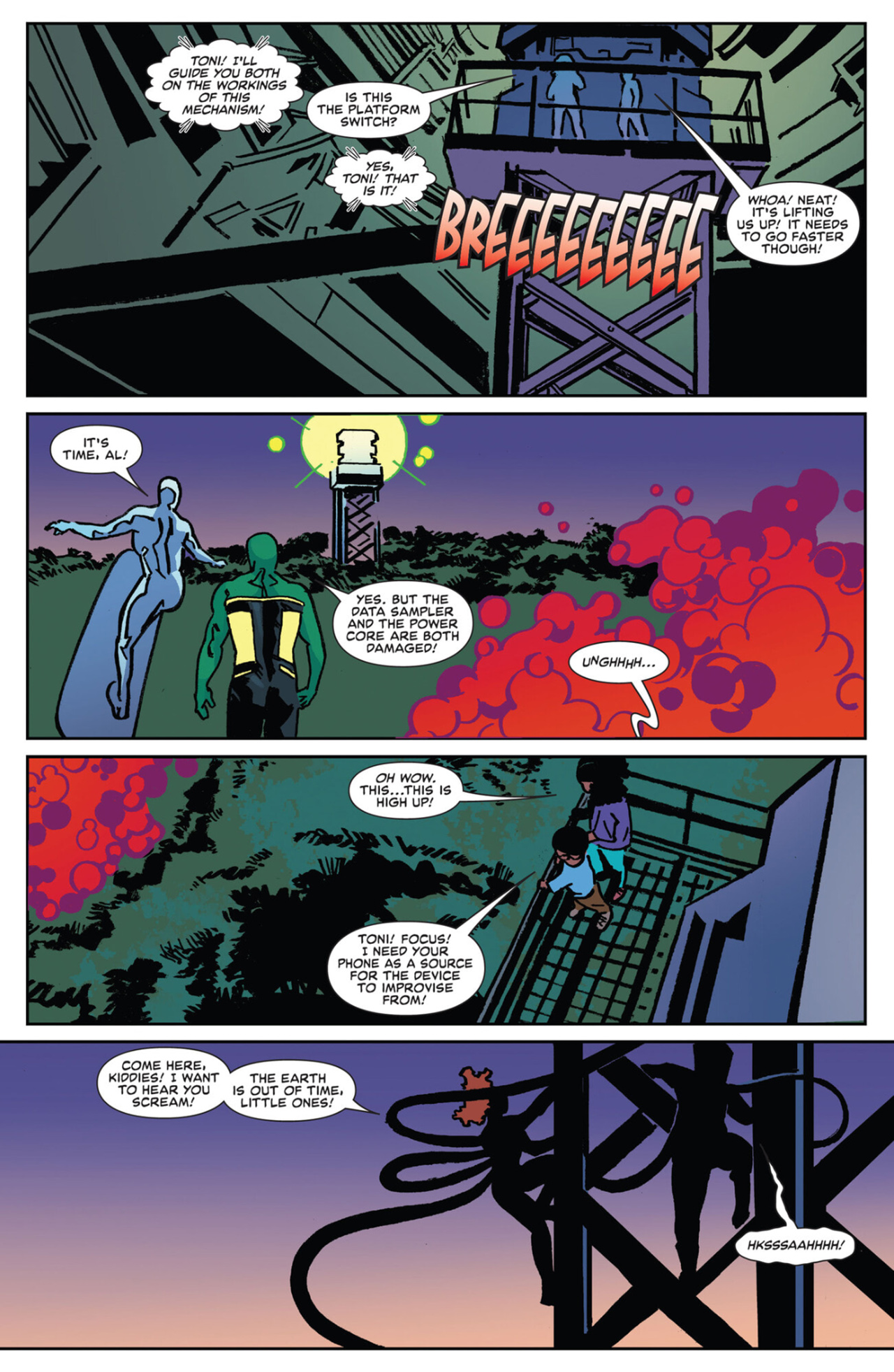 Read online Silver Surfer: Ghost Light comic -  Issue #5 - 14