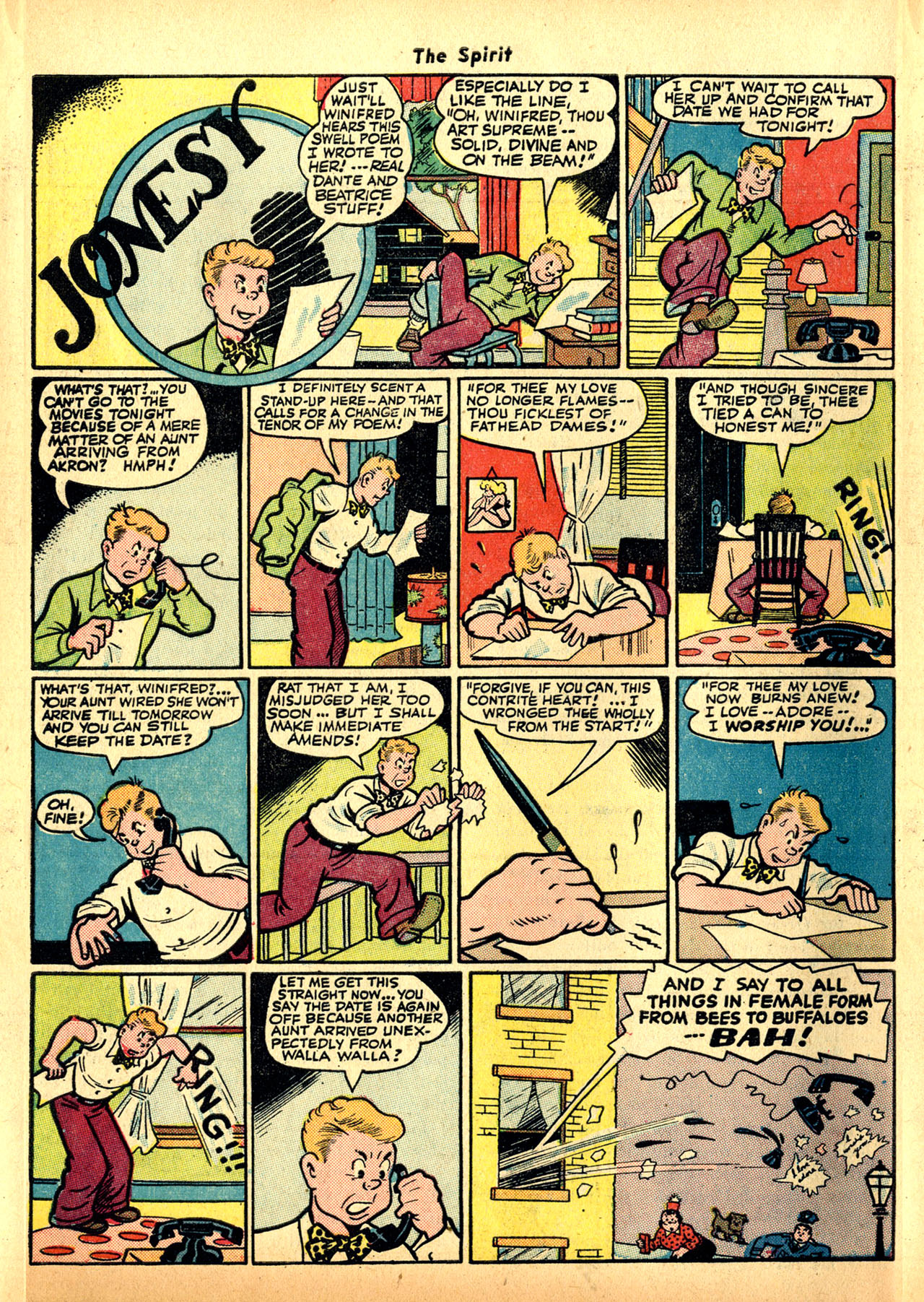 Read online The Spirit (1944) comic -  Issue #6 - 42