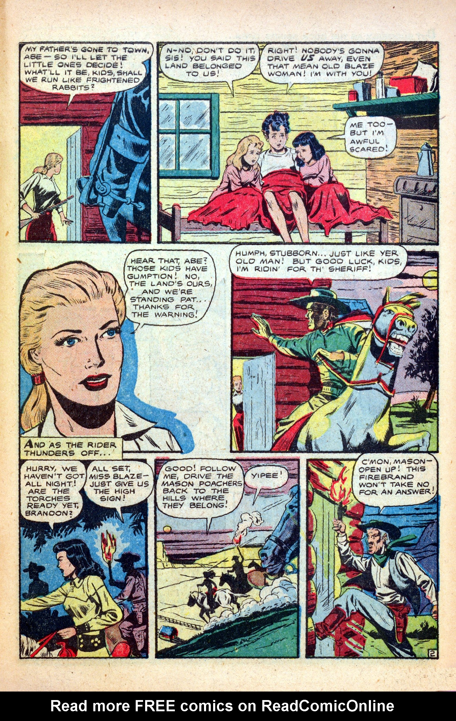 Read online Cowgirl Romances (1950) comic -  Issue #1 - 41