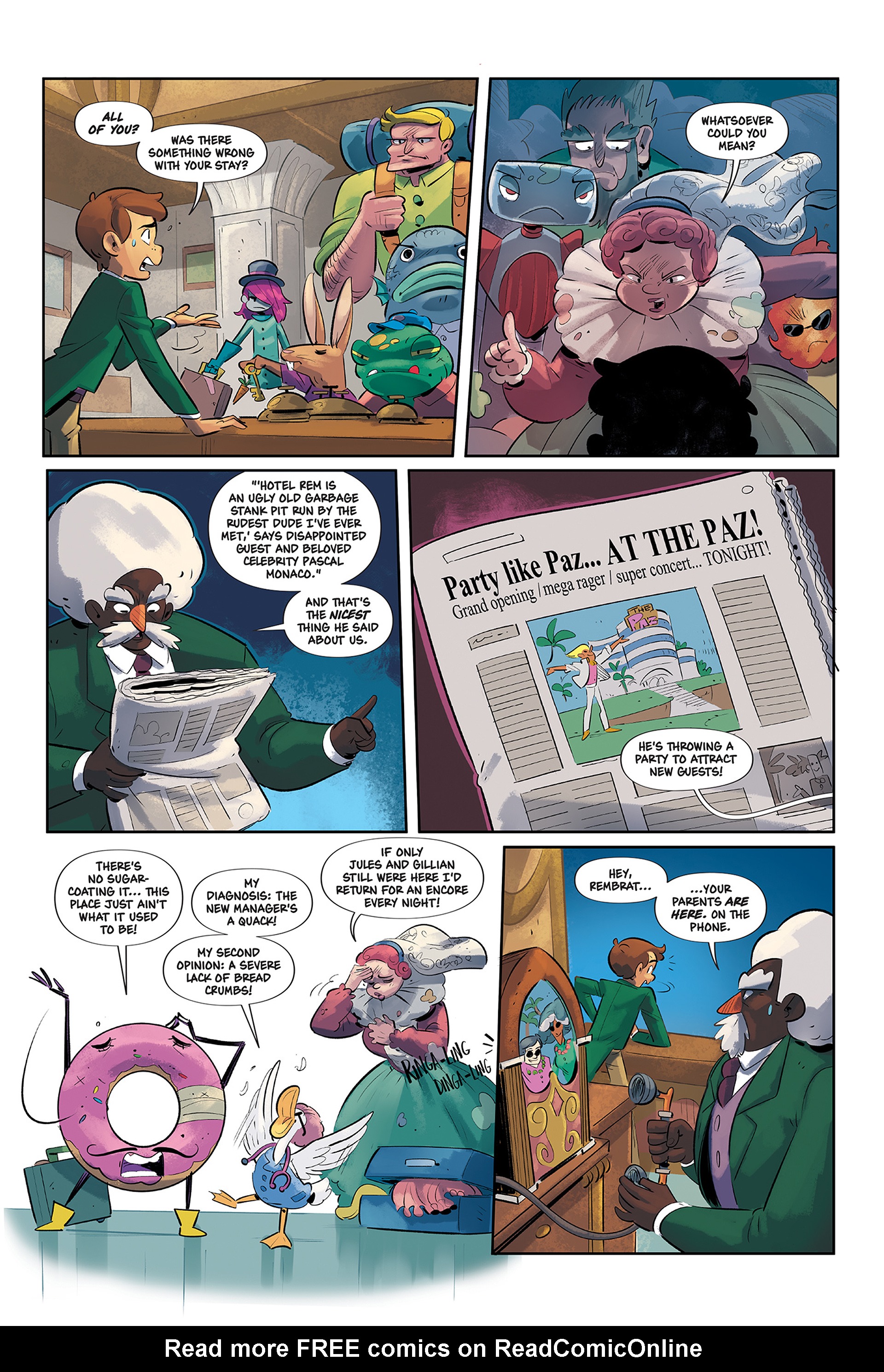 Read online Hotel REM comic -  Issue # TPB - 55