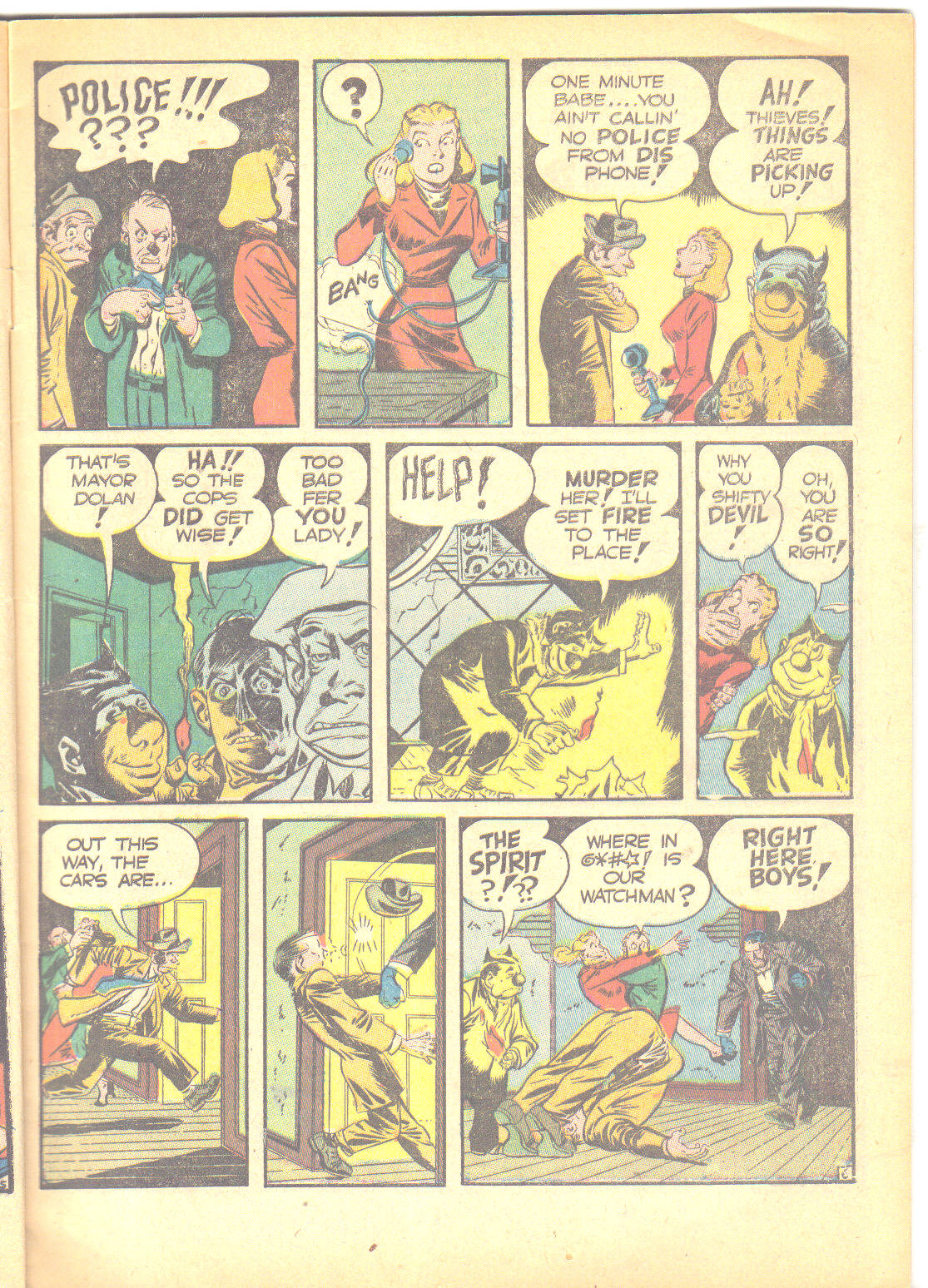 Read online The Spirit (1952) comic -  Issue #4 - 9