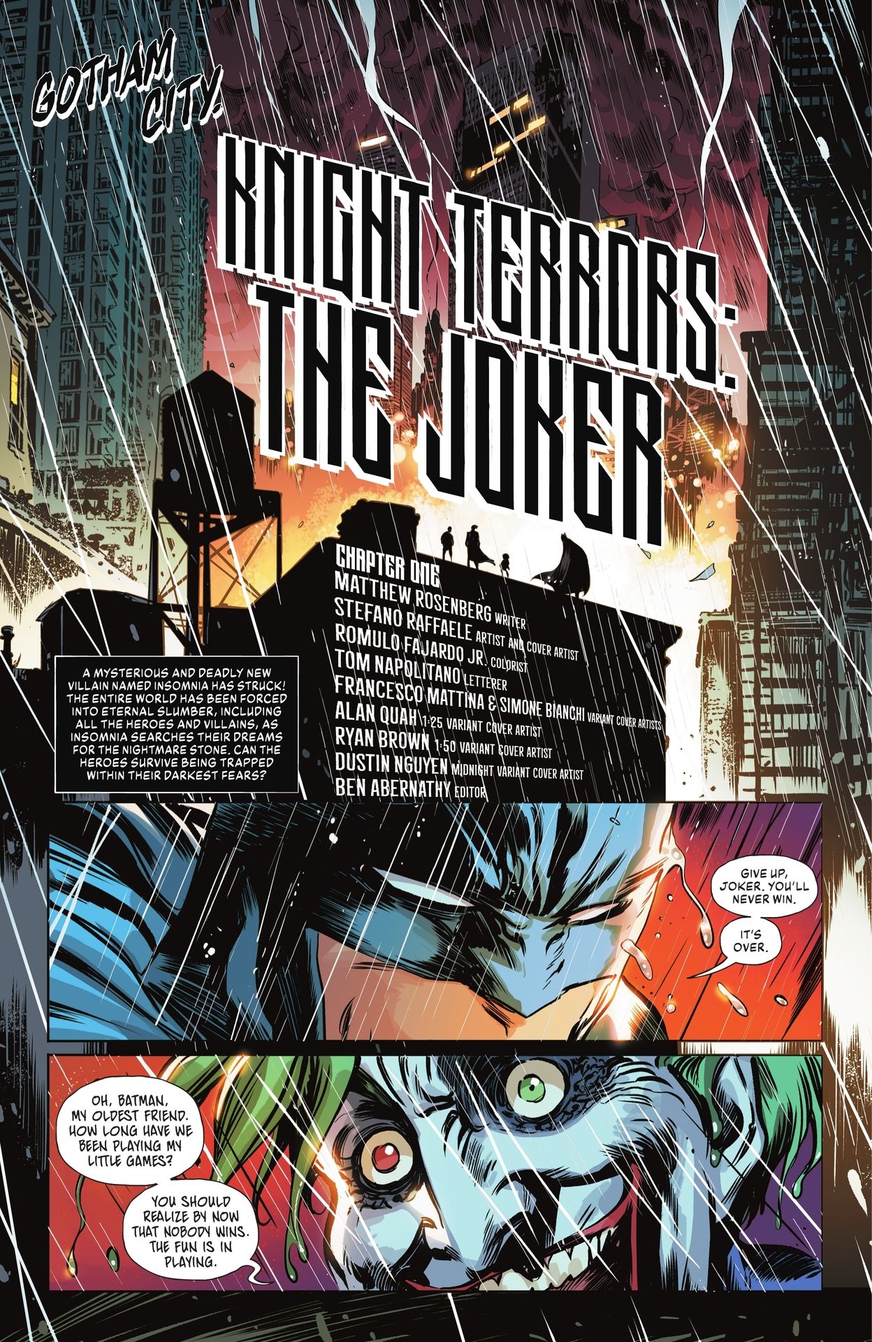 Read online Knight Terrors Collection comic -  Issue # The Joker - 3