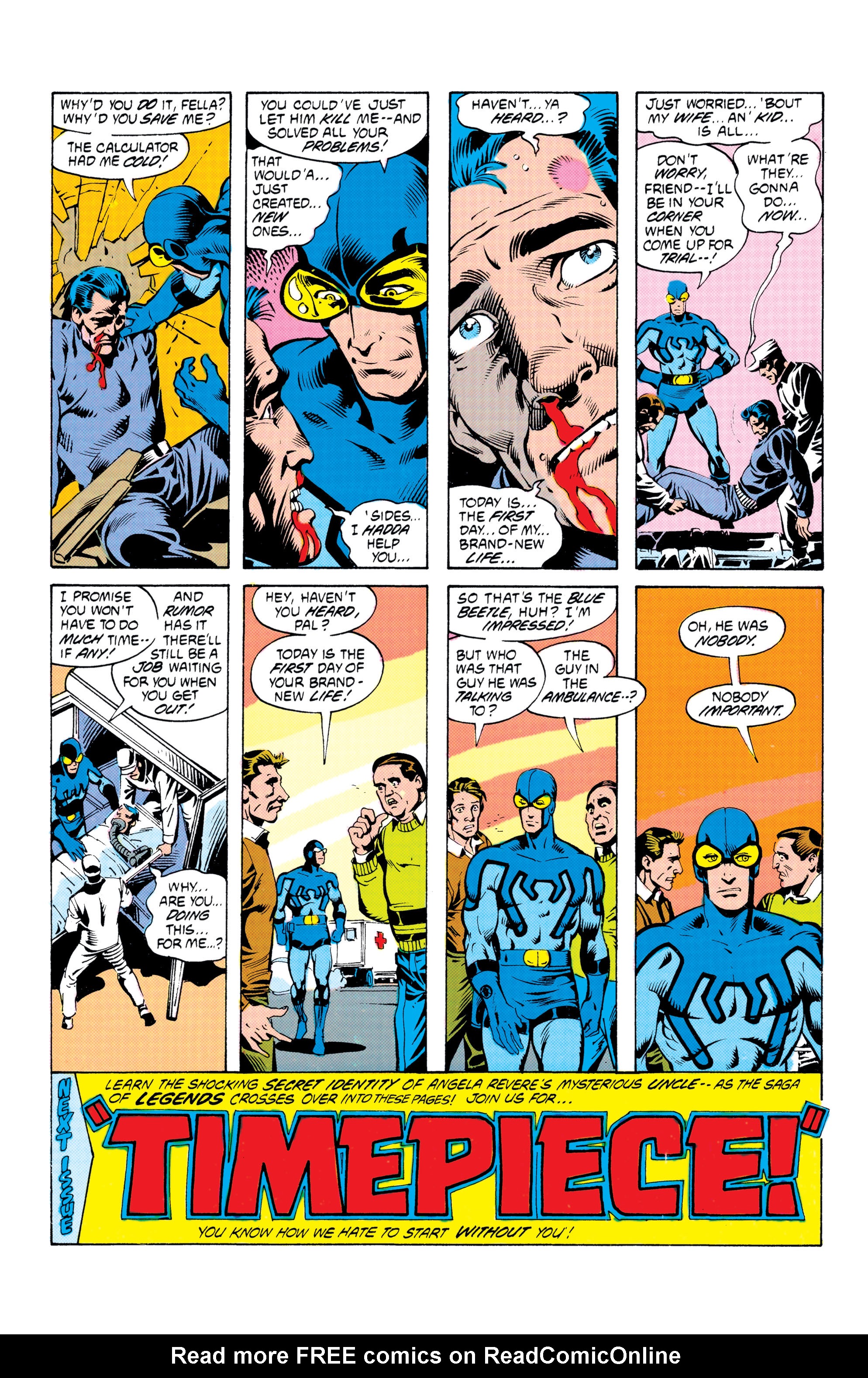 Read online Blue Beetle (1986) comic -  Issue #8 - 23