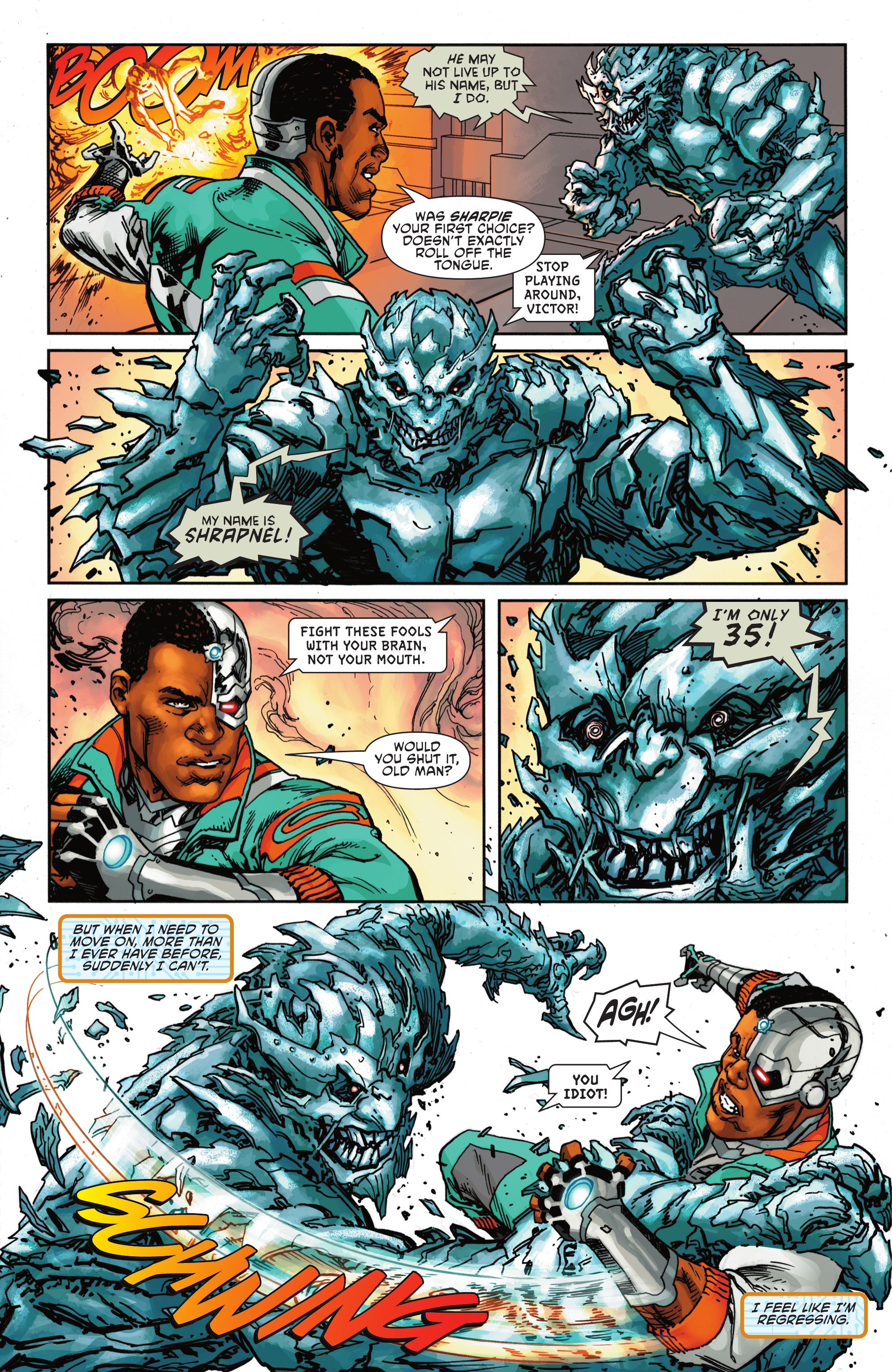 Read online Cyborg (2023) comic -  Issue #2 - 16