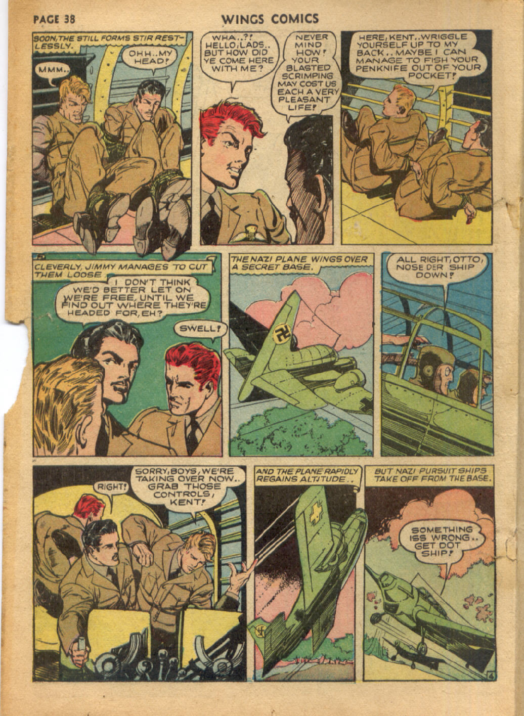 Read online Wings Comics comic -  Issue #21 - 40