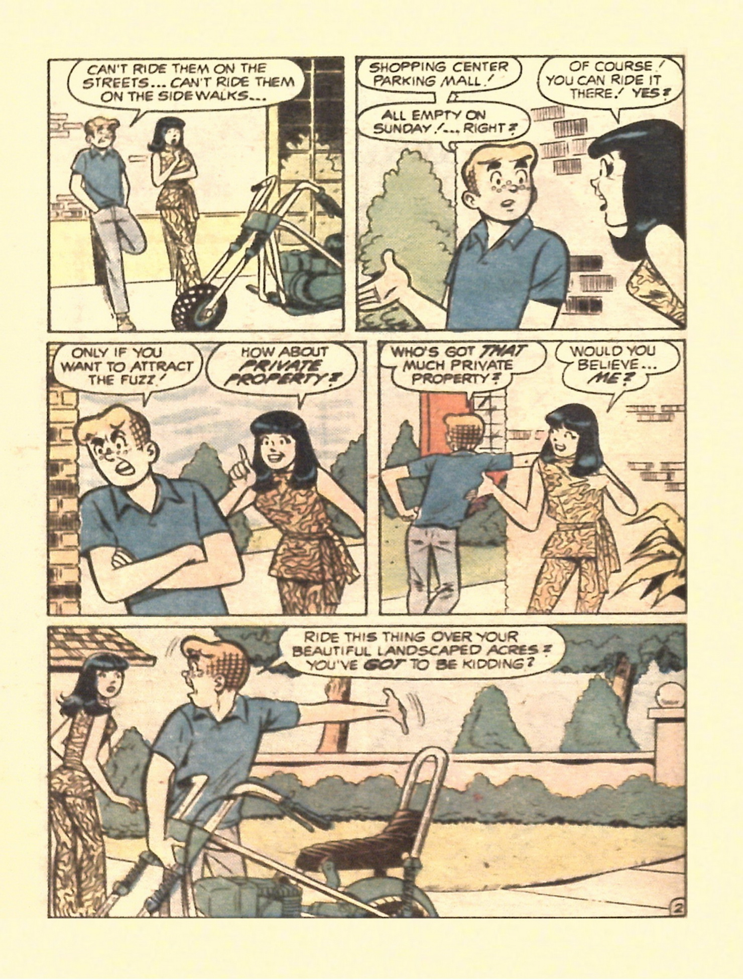 Read online Archie...Archie Andrews, Where Are You? Digest Magazine comic -  Issue #3 - 156
