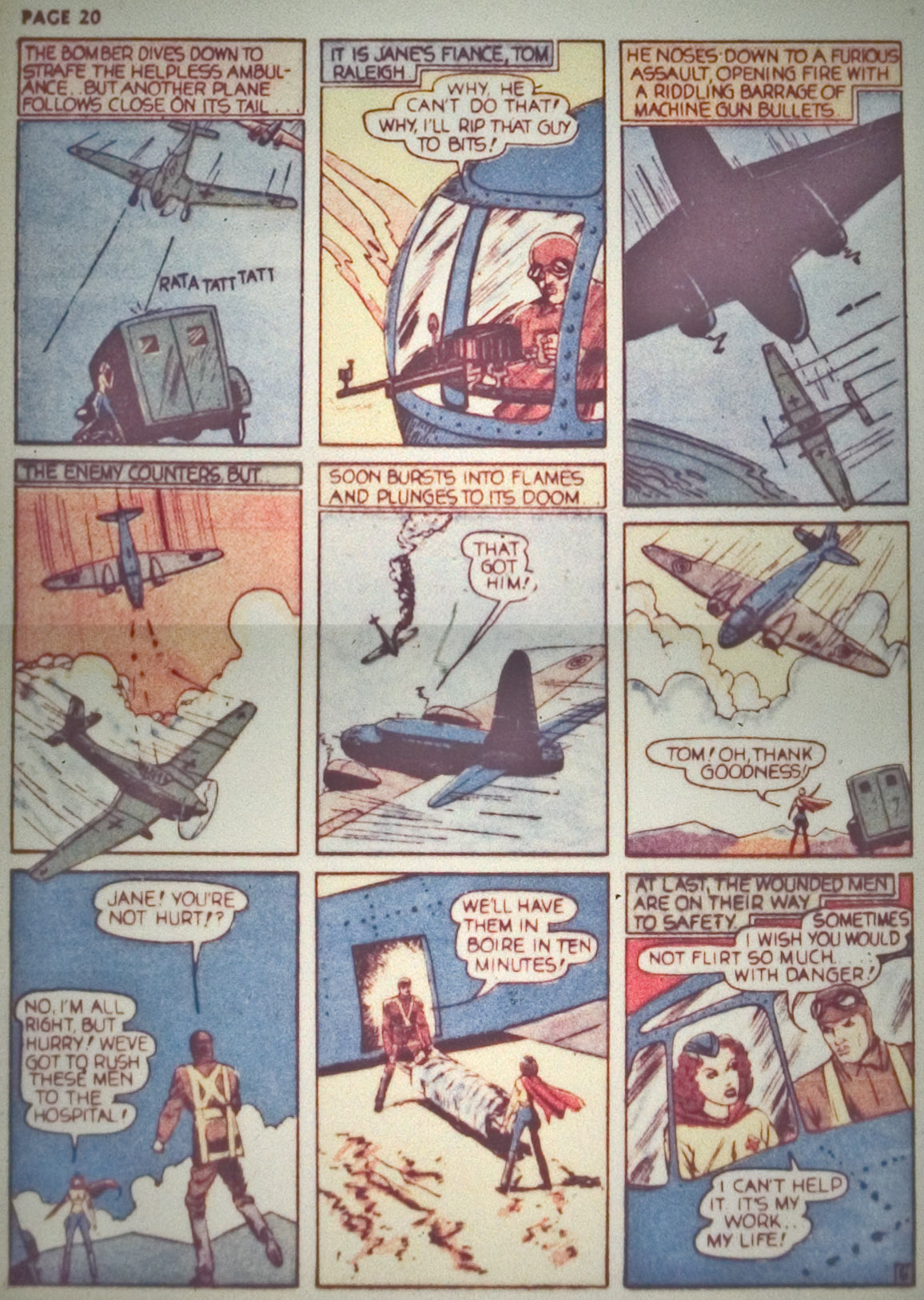 Read online Wings Comics comic -  Issue #1 - 23