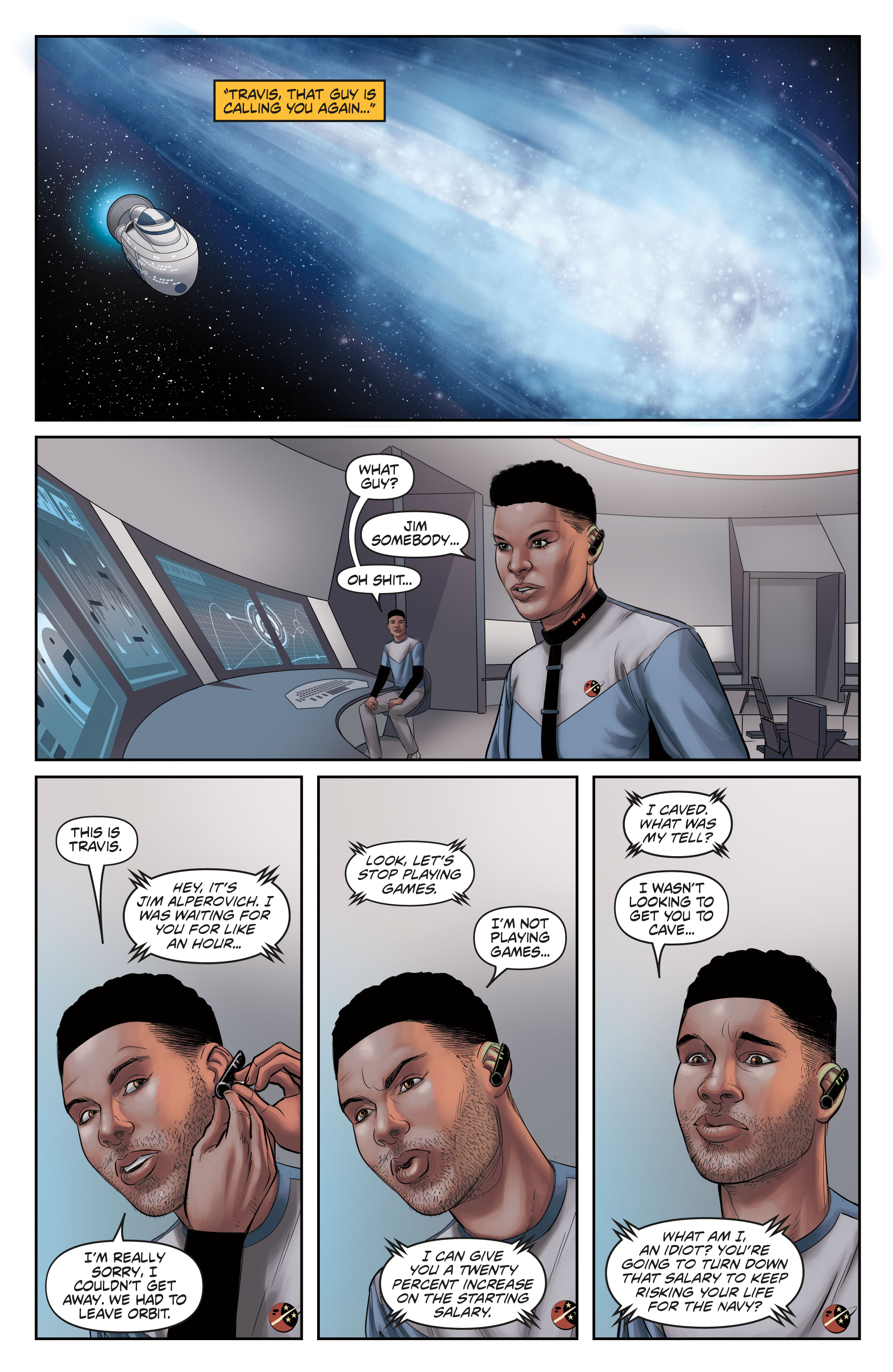 Read online Space Job comic -  Issue #3 - 17