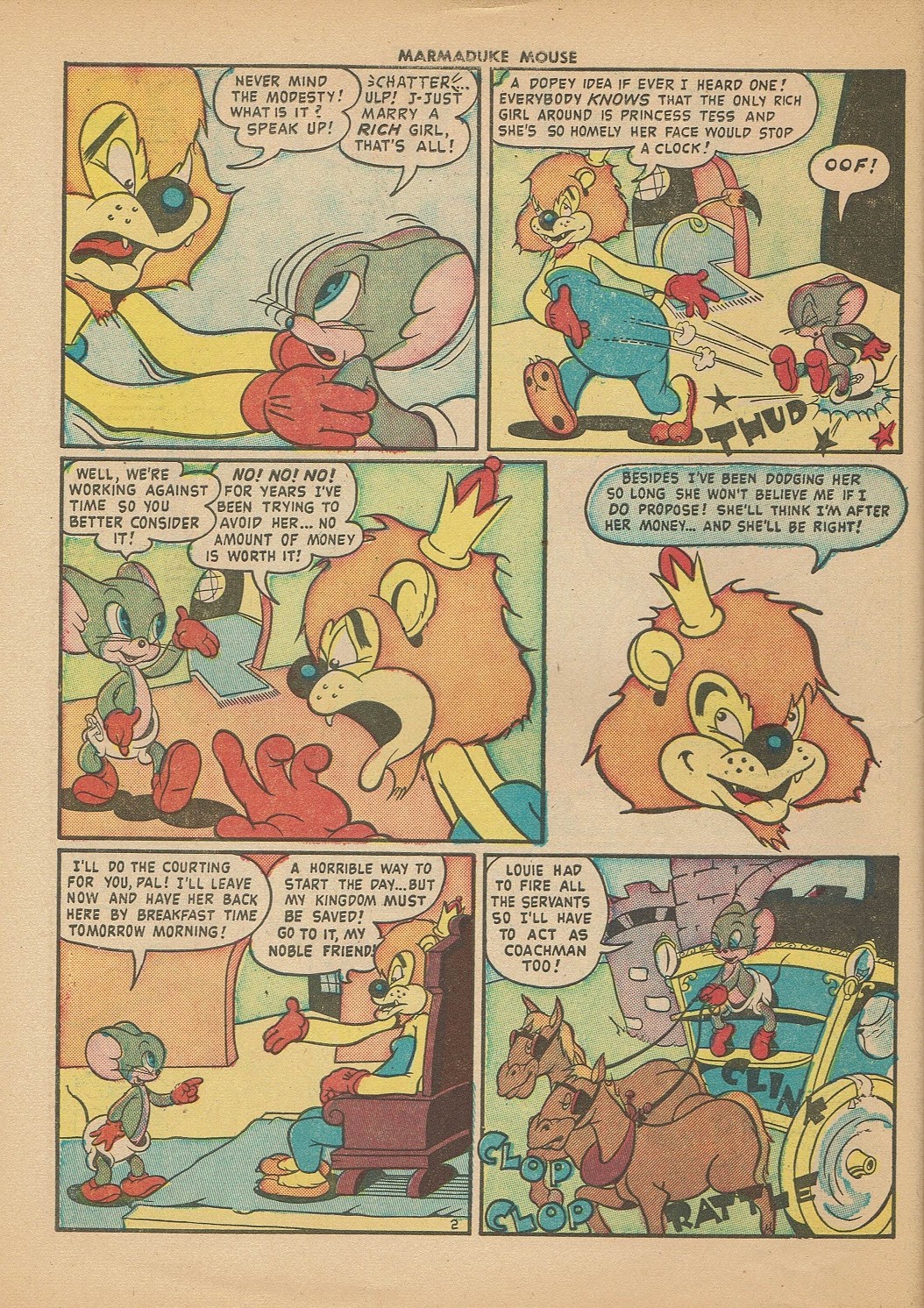 Read online Marmaduke Mouse comic -  Issue #16 - 30