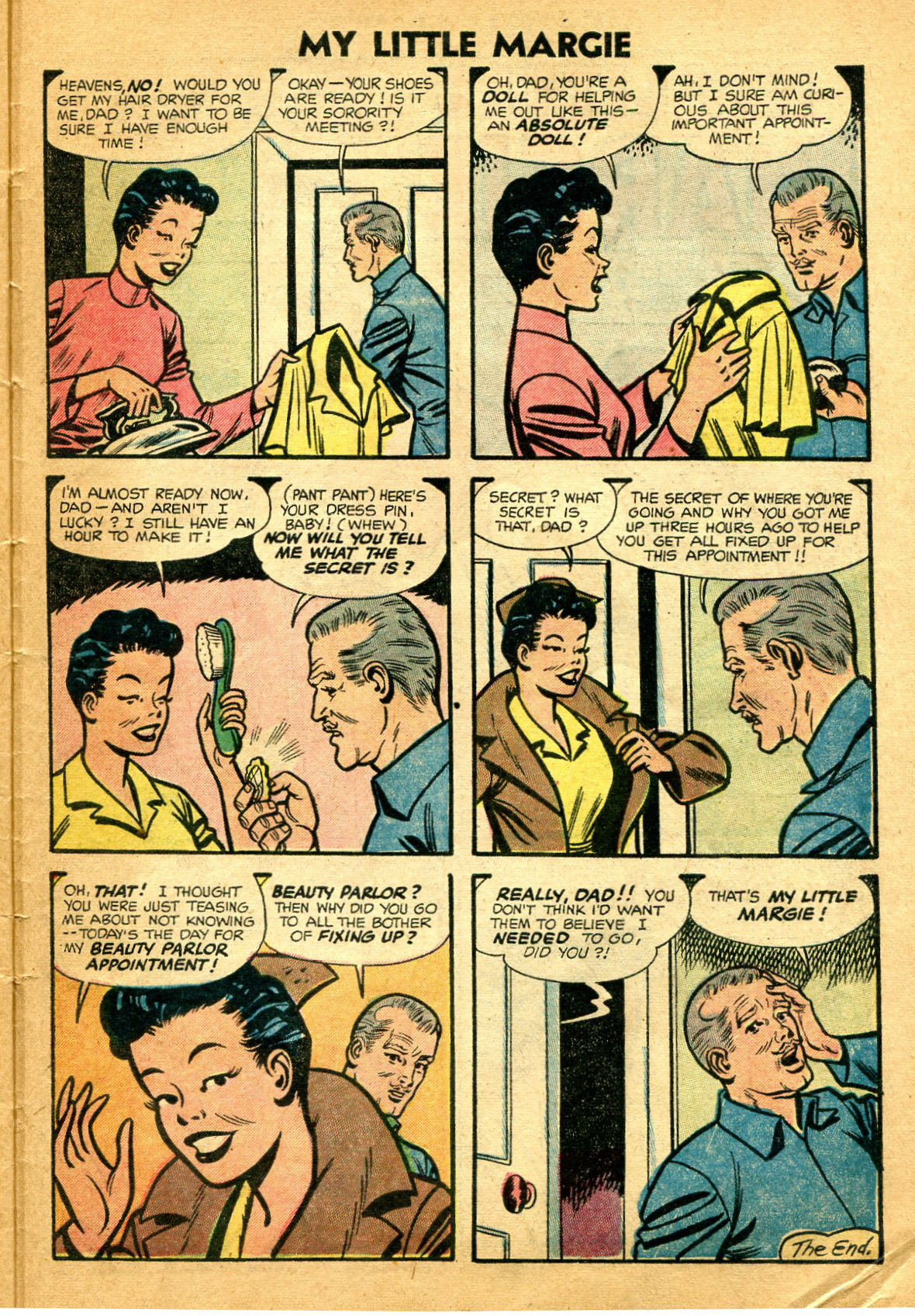Read online My Little Margie (1954) comic -  Issue #2 - 31