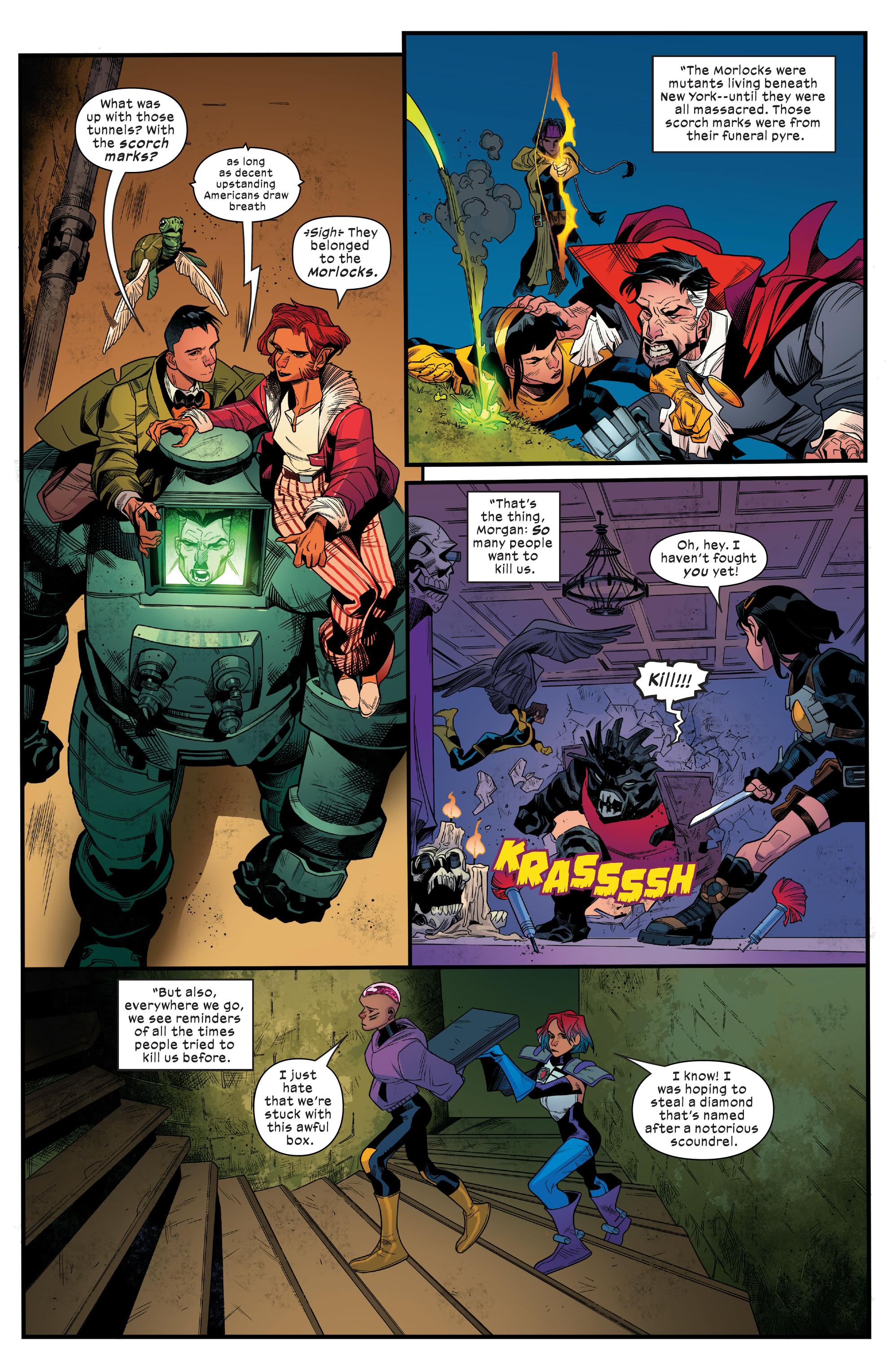 Read online New Mutants Lethal Legion comic -  Issue #3 - 12