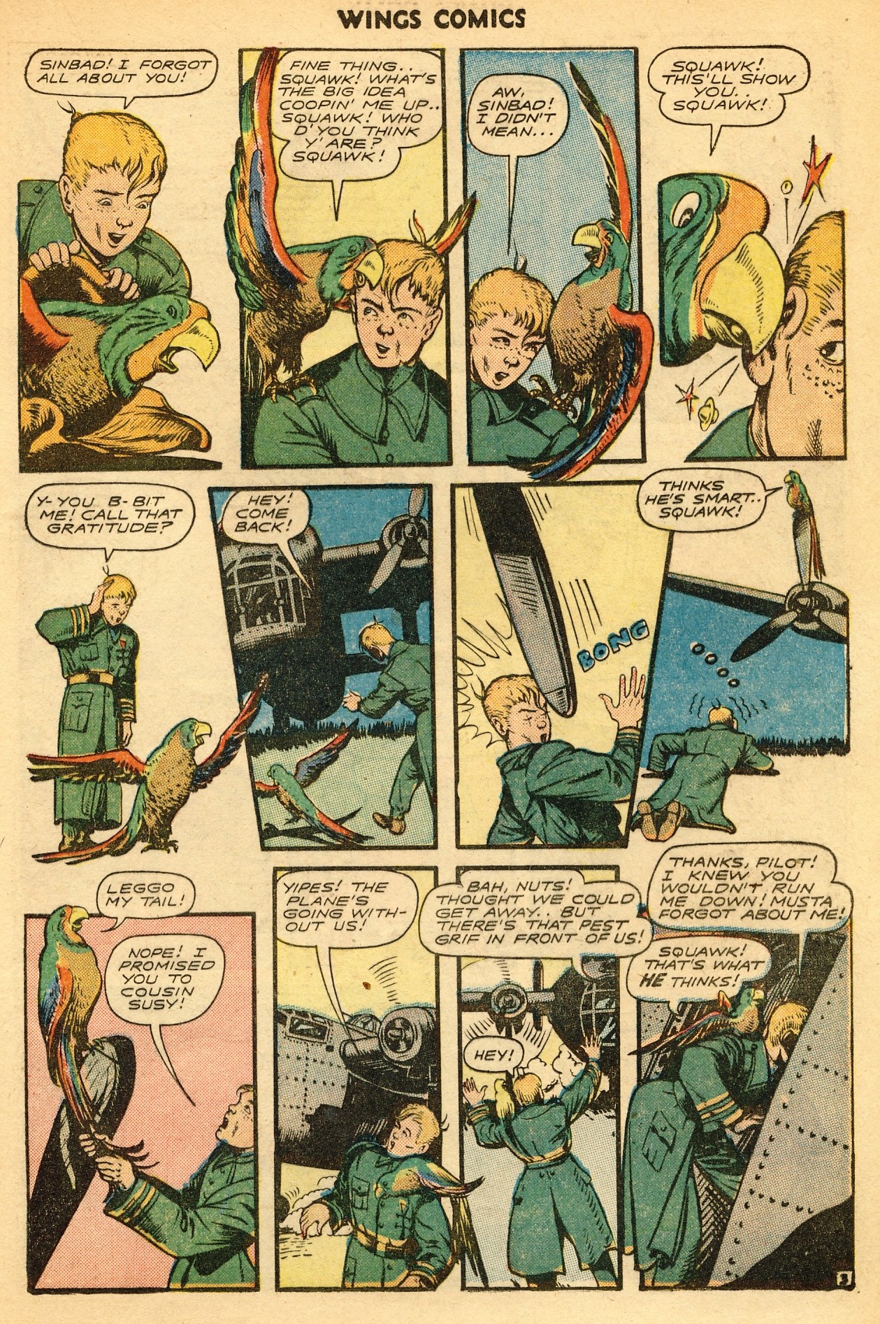 Read online Wings Comics comic -  Issue #63 - 21