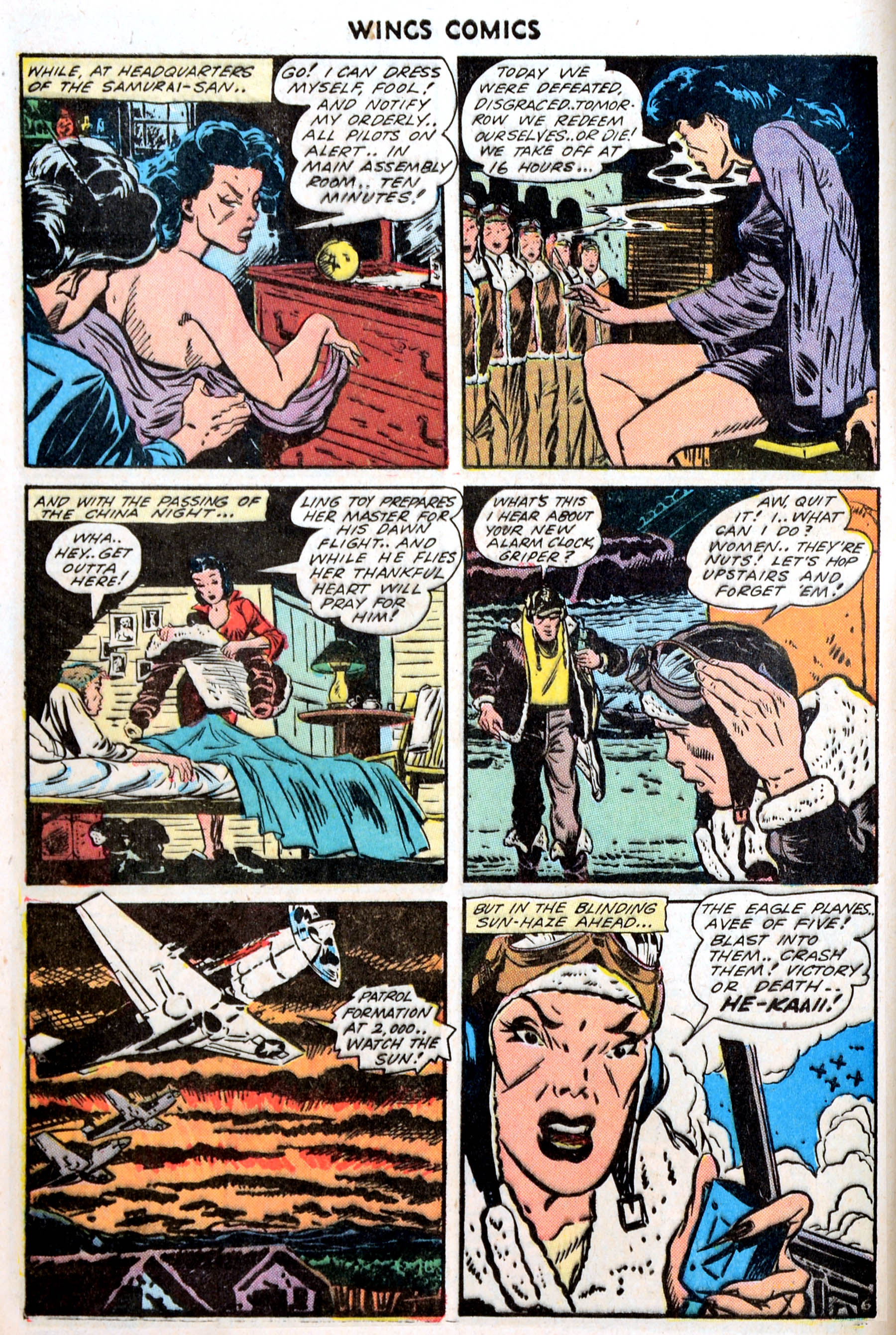 Read online Wings Comics comic -  Issue #47 - 8