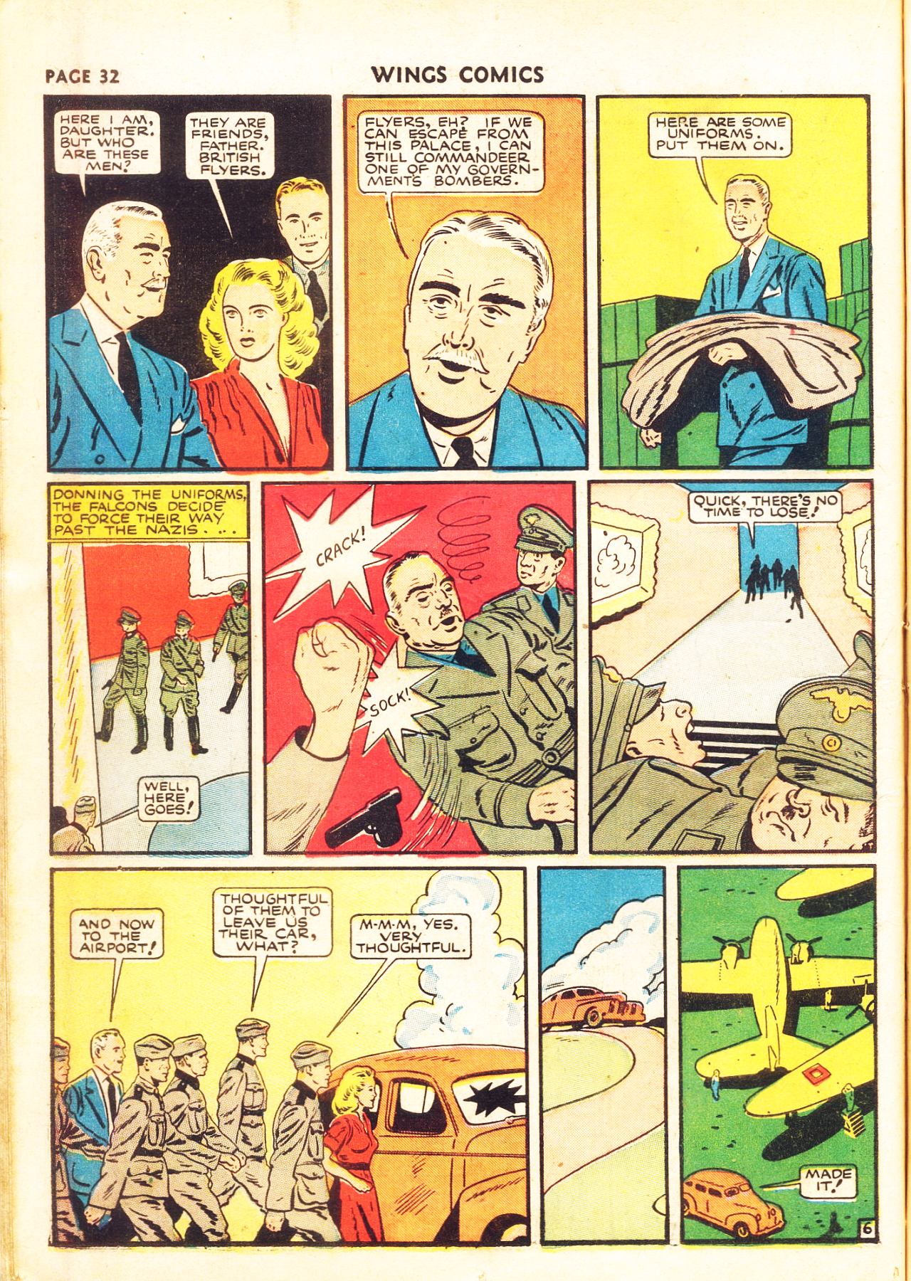 Read online Wings Comics comic -  Issue #11 - 34