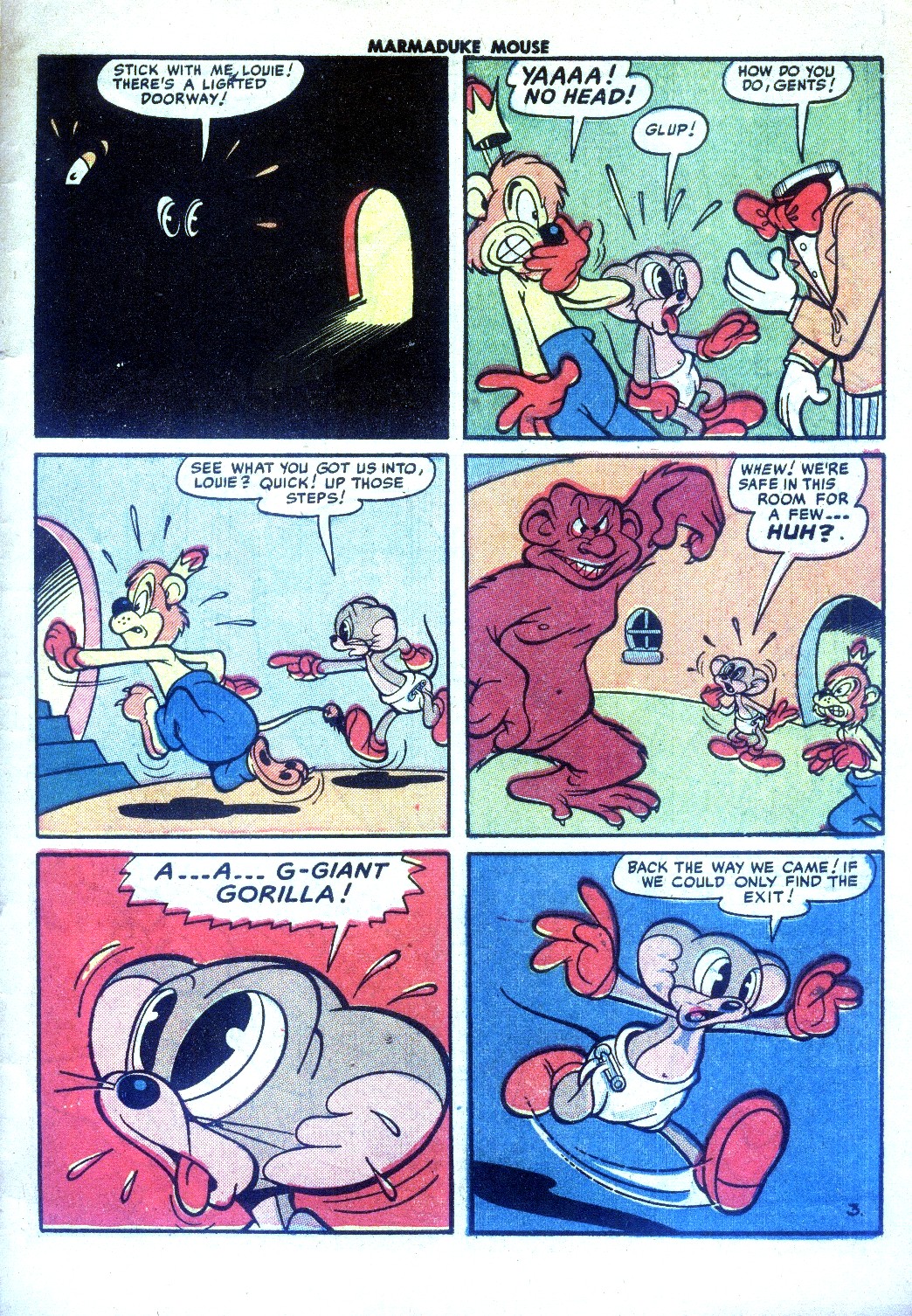 Read online Marmaduke Mouse comic -  Issue #26 - 31