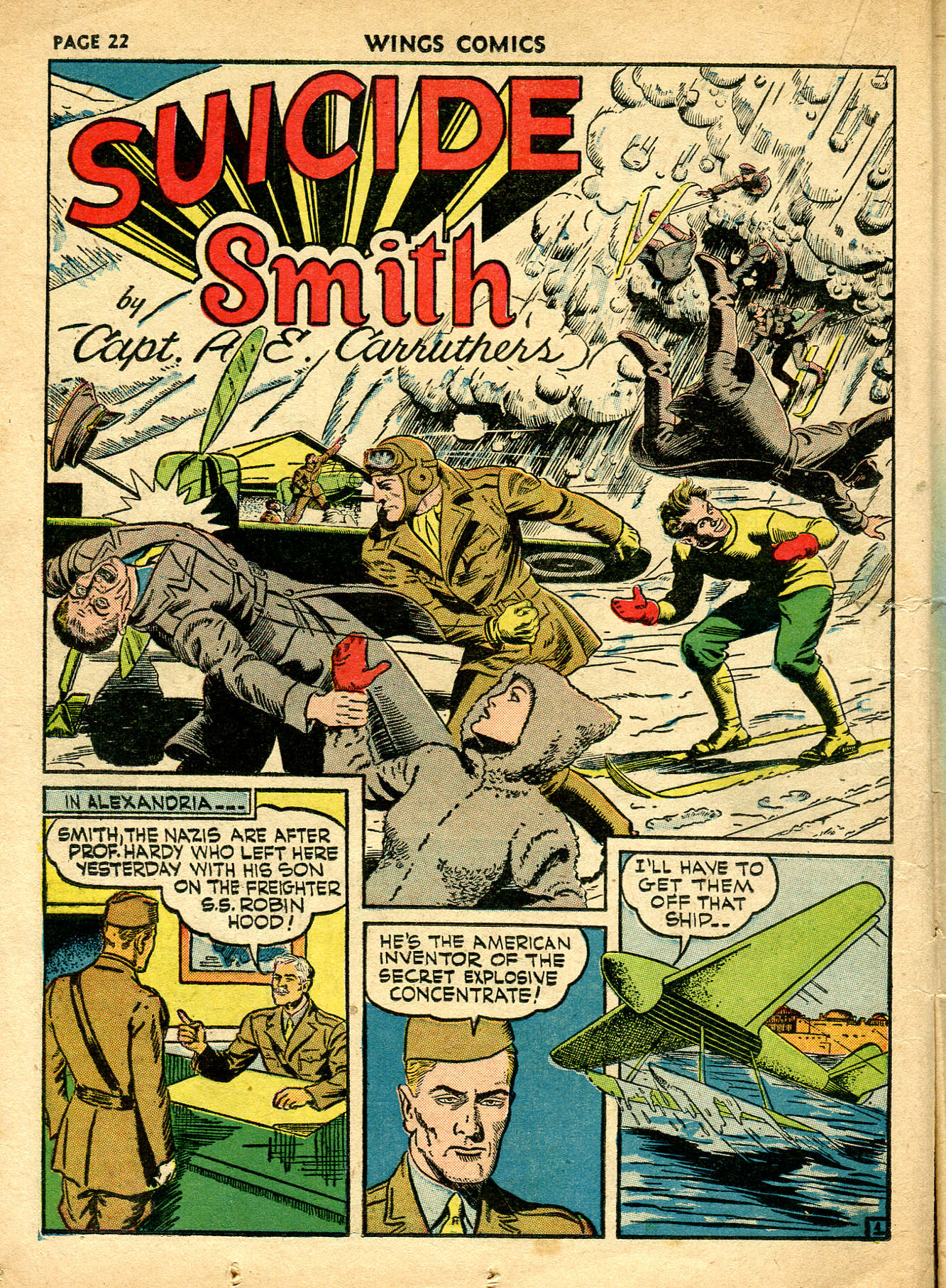 Read online Wings Comics comic -  Issue #15 - 24