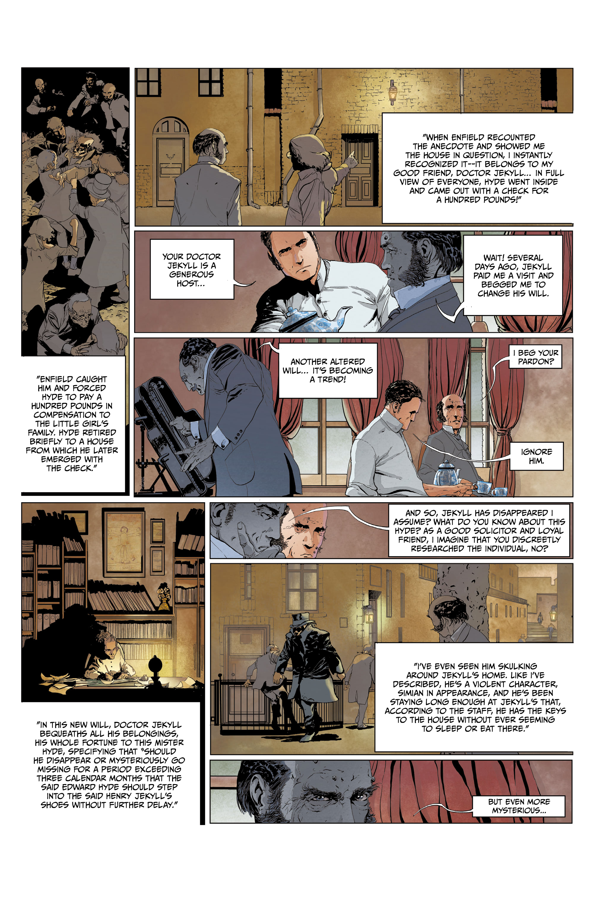 Read online M.O.R.I.A.R.T.Y : The Clockwork Empire comic -  Issue #1 - 32
