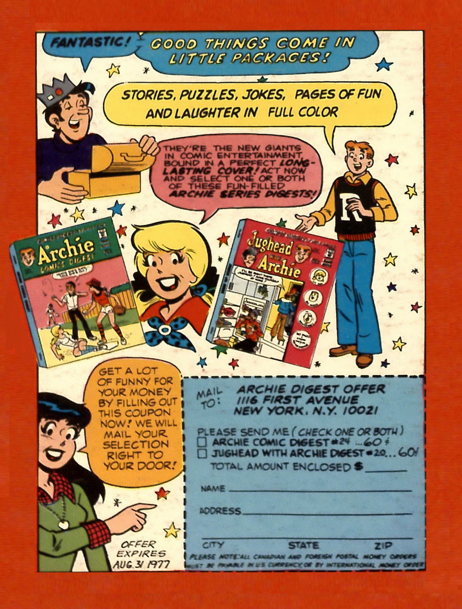 Read online Archie...Archie Andrews, Where Are You? Digest Magazine comic -  Issue #2 - 163