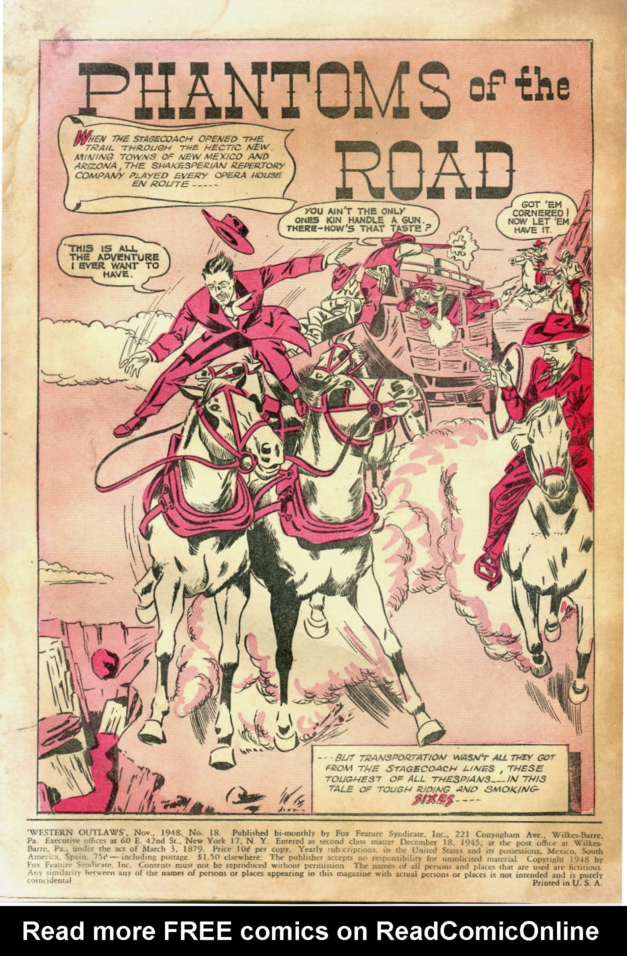 Read online Western Outlaws (1948) comic -  Issue #18 - 3