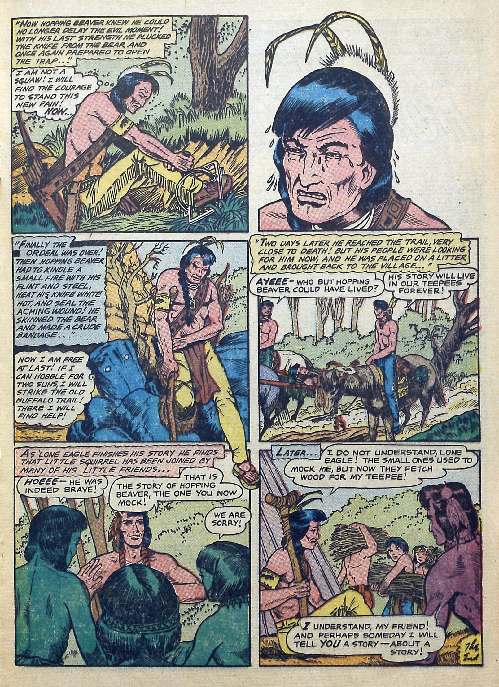 Read online Gunsmoke Trail comic -  Issue #1 - 17