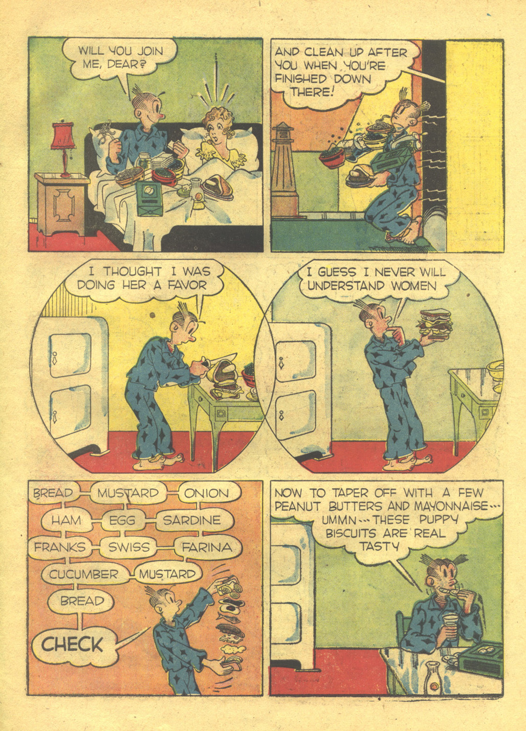 Read online Blondie Comics (1947) comic -  Issue #4 - 27
