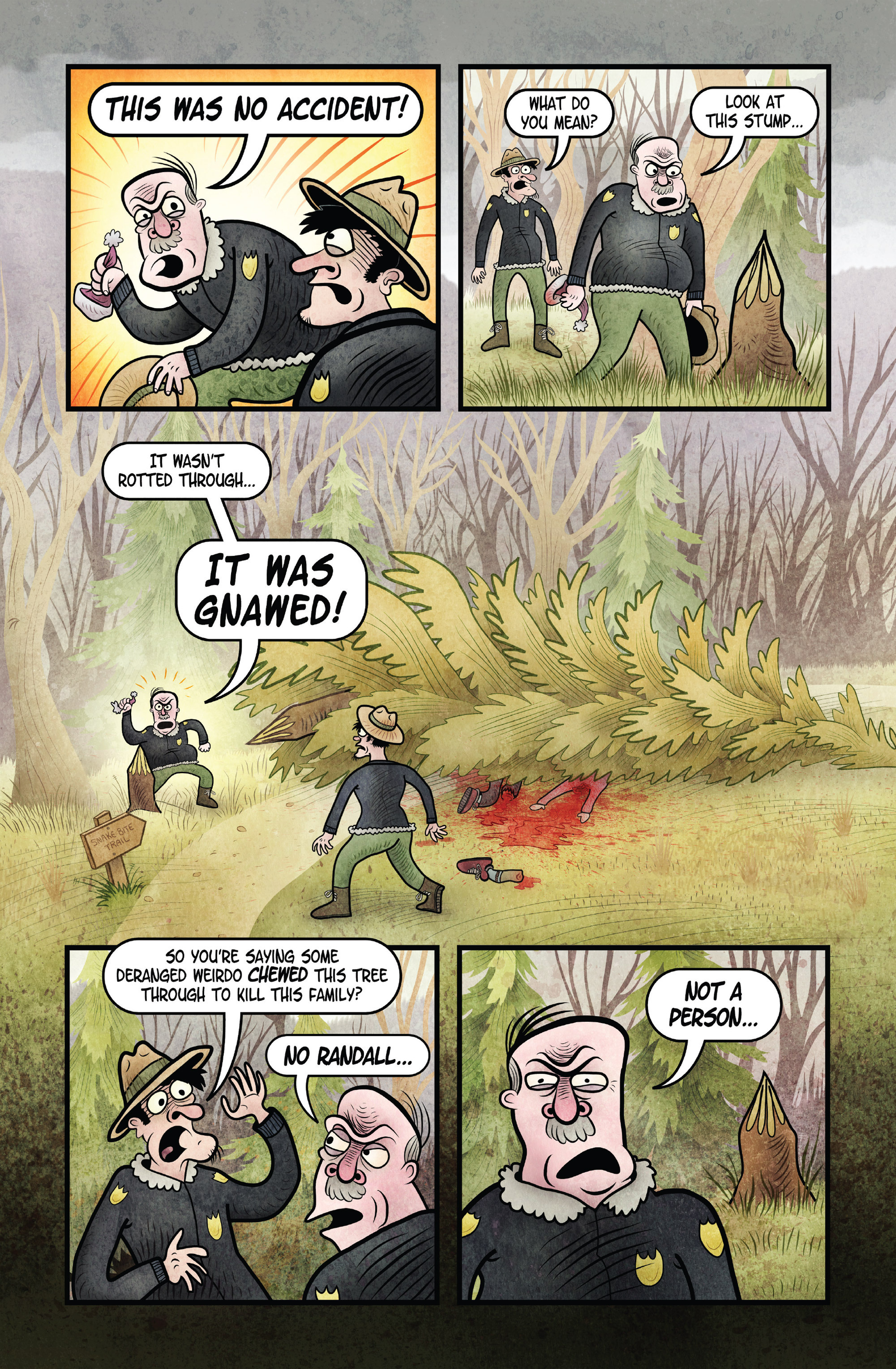 Read online If You Die In The Woods, Does Anybody Care? comic -  Issue # Full - 13
