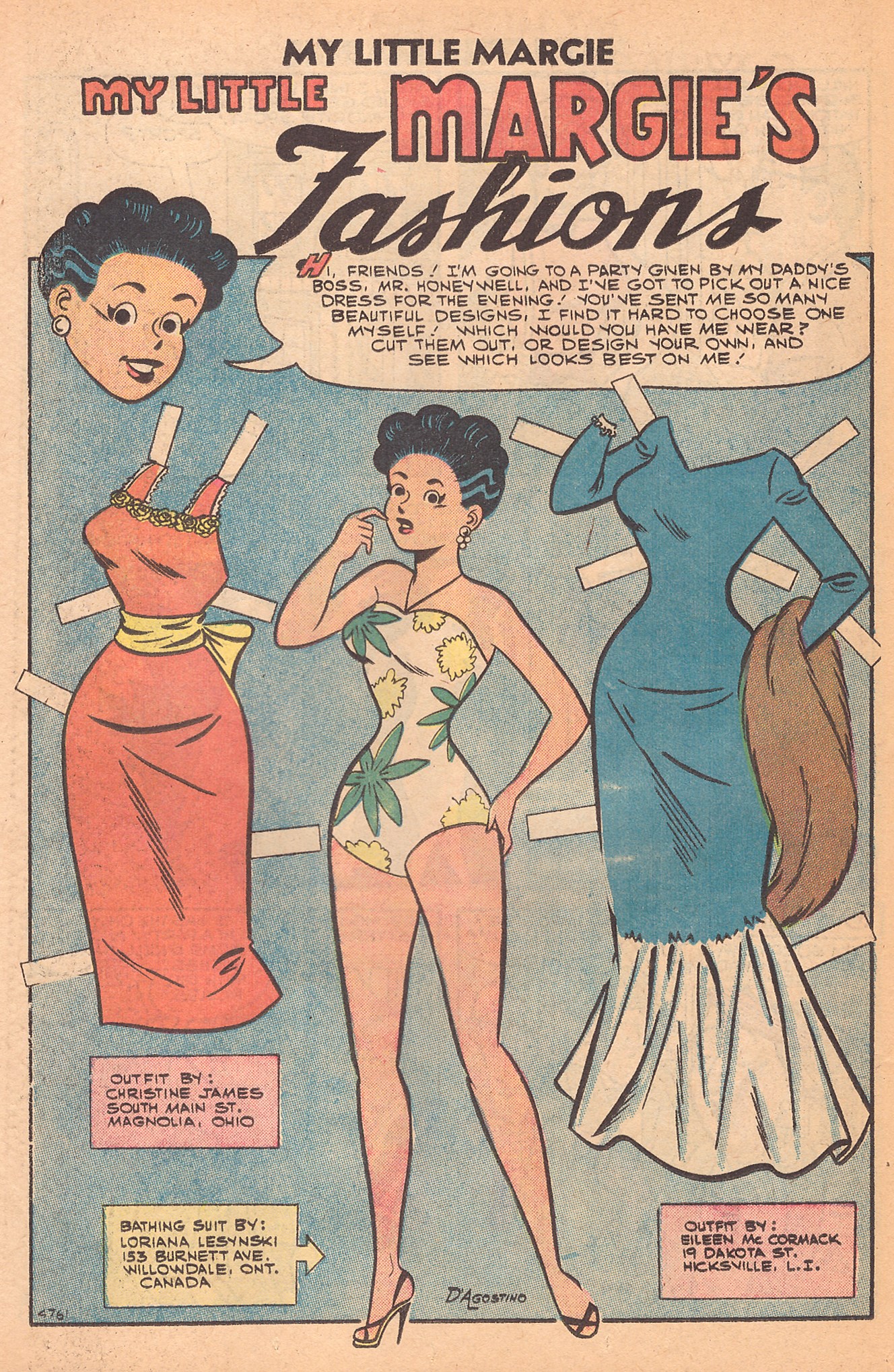 Read online My Little Margie (1954) comic -  Issue #22 - 26