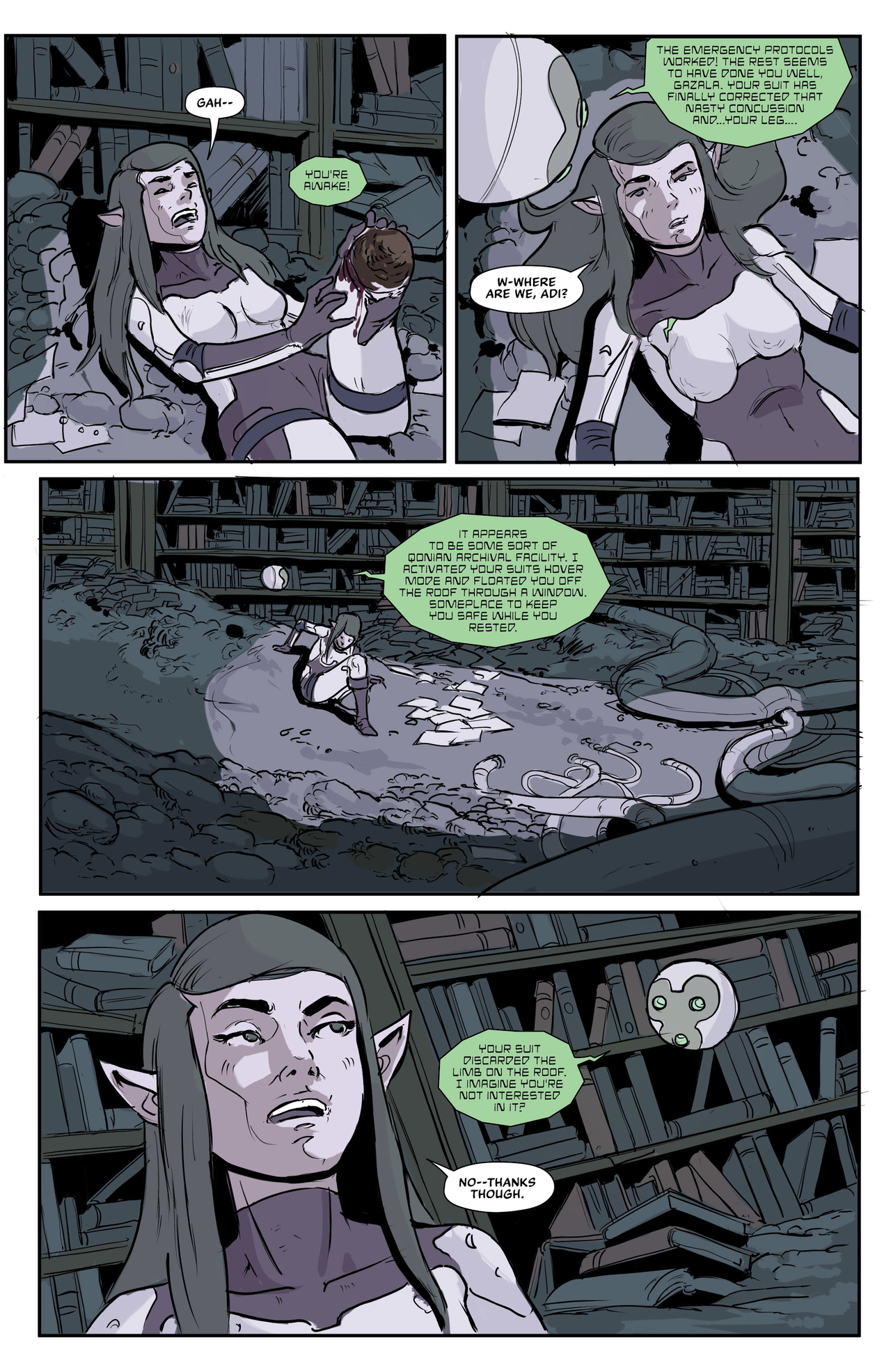 Read online Vigia comic -  Issue #3 - 6
